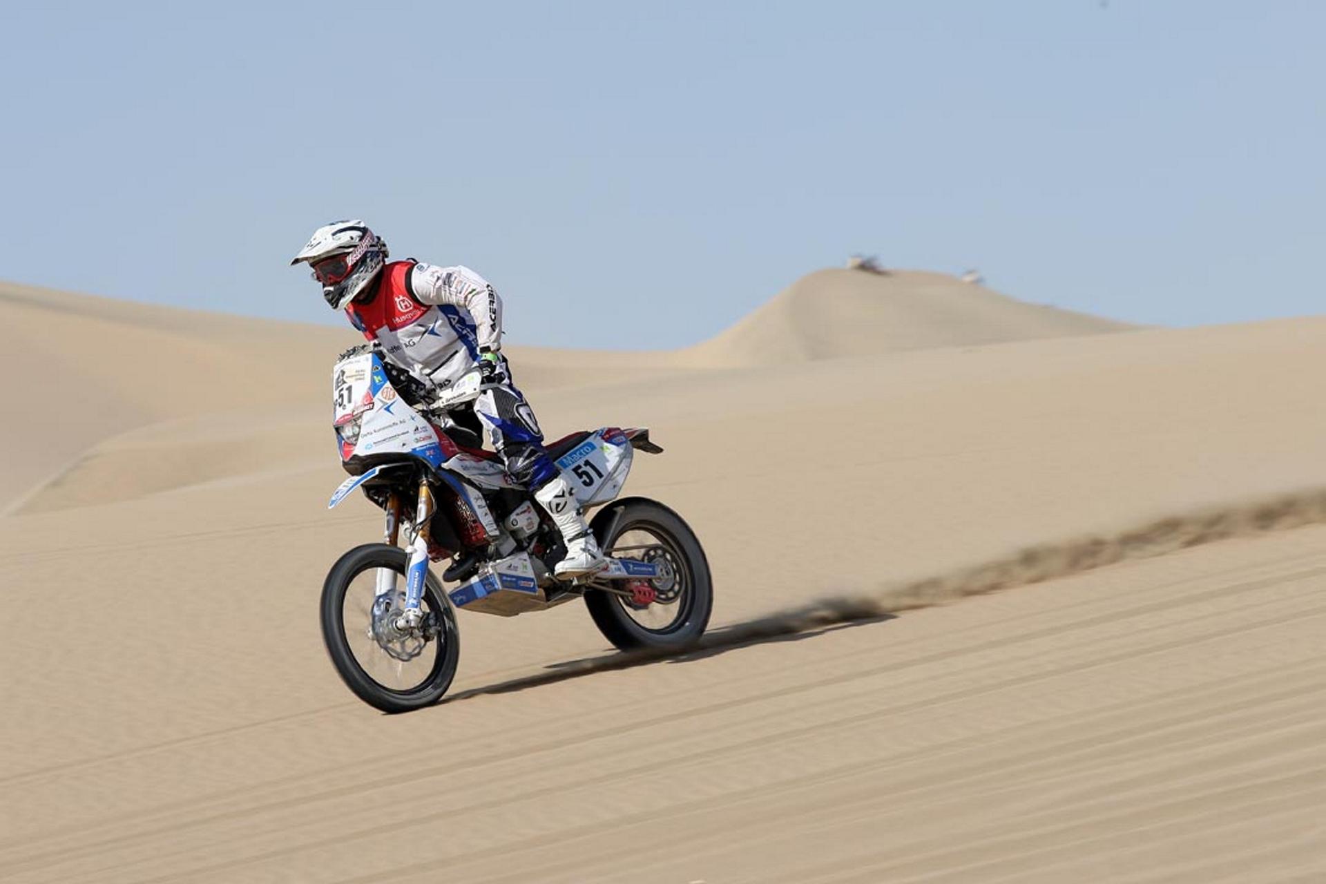 Dakar 2013 brings Bad Luck for Husqvarna UK