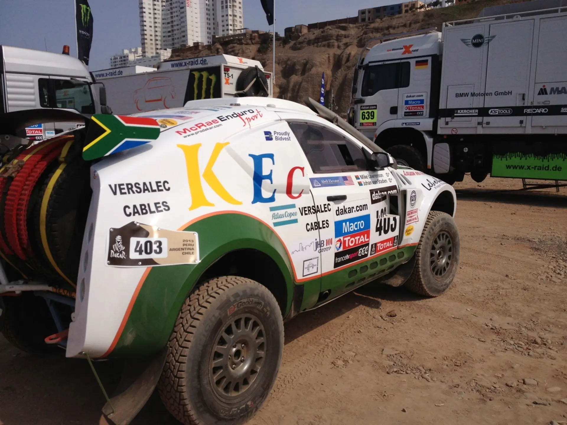 South Africa Dakar 2013