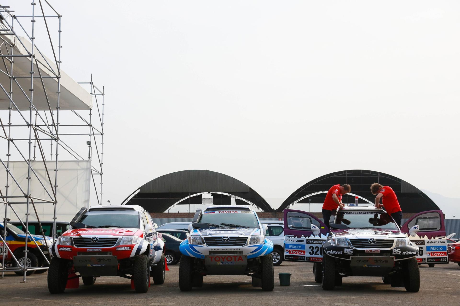 Dakar 2013 – Toyota Team in South America