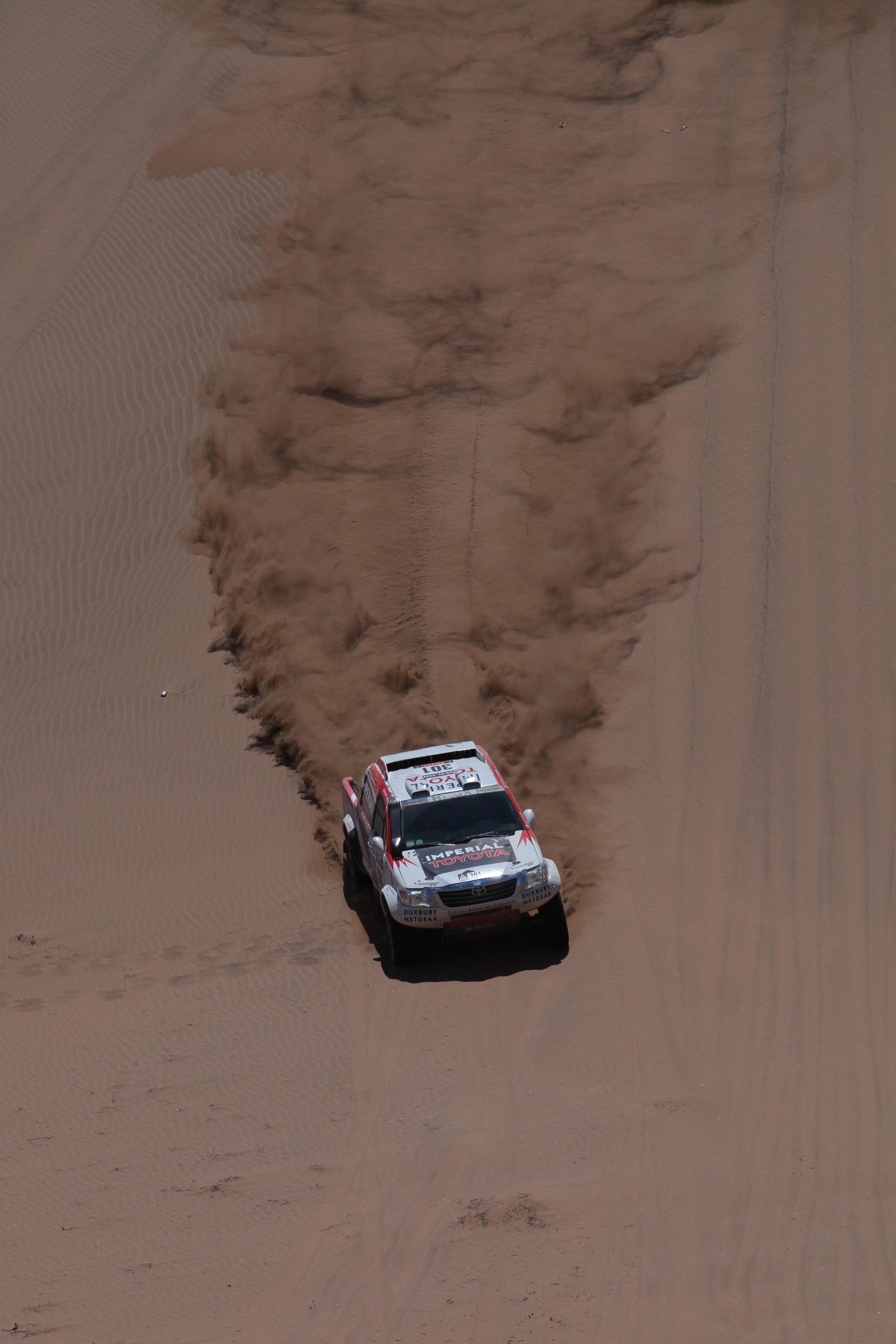 Dakar 2013 – Toyota Hilux Win Second Place at the Dakar Rally 2013