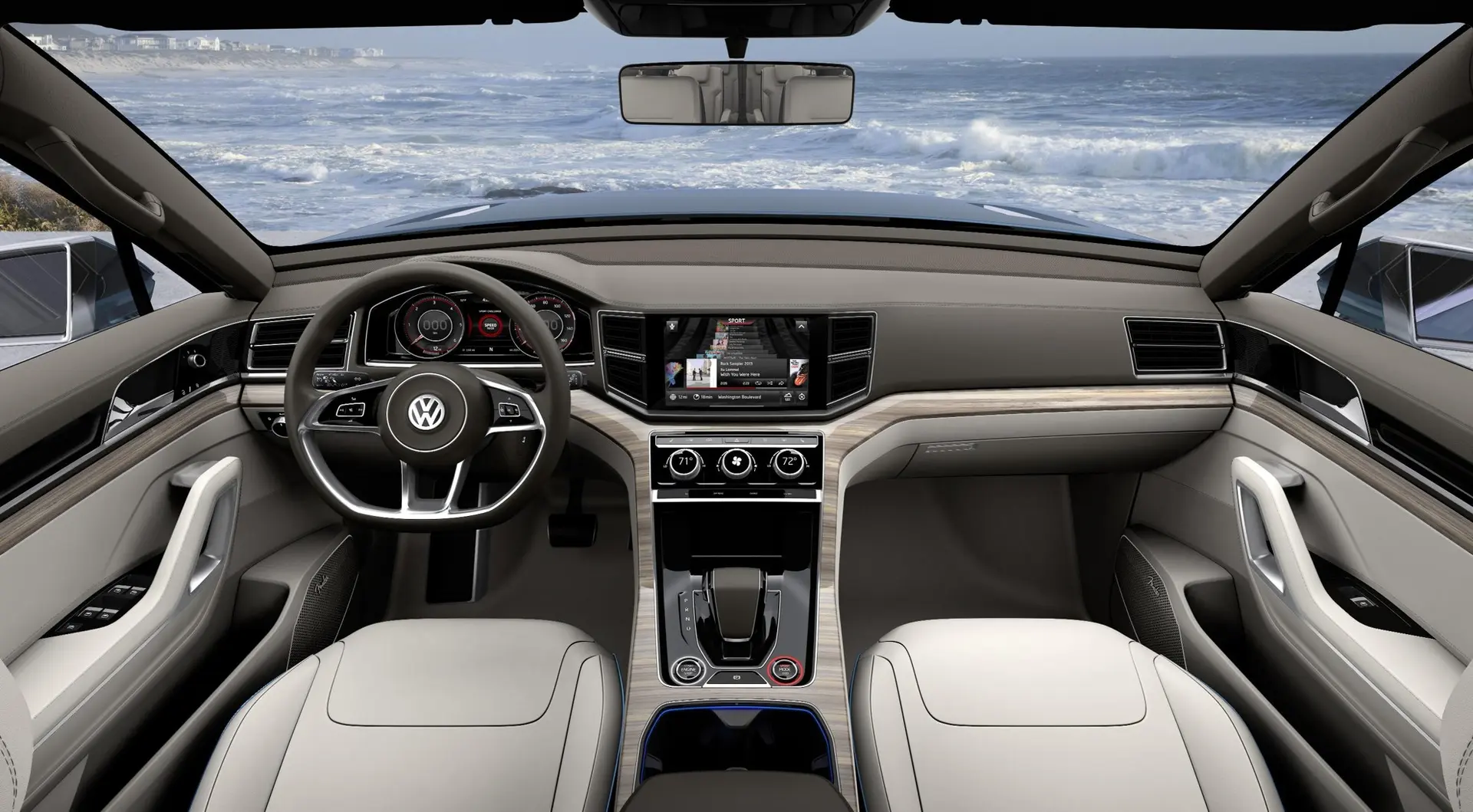 Volkswagen CrossBlue Interior