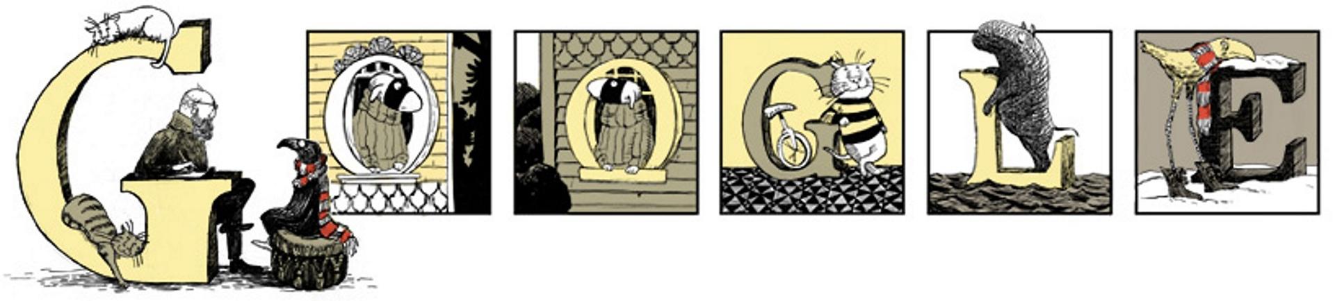 Edward Gorey 88th Birthday