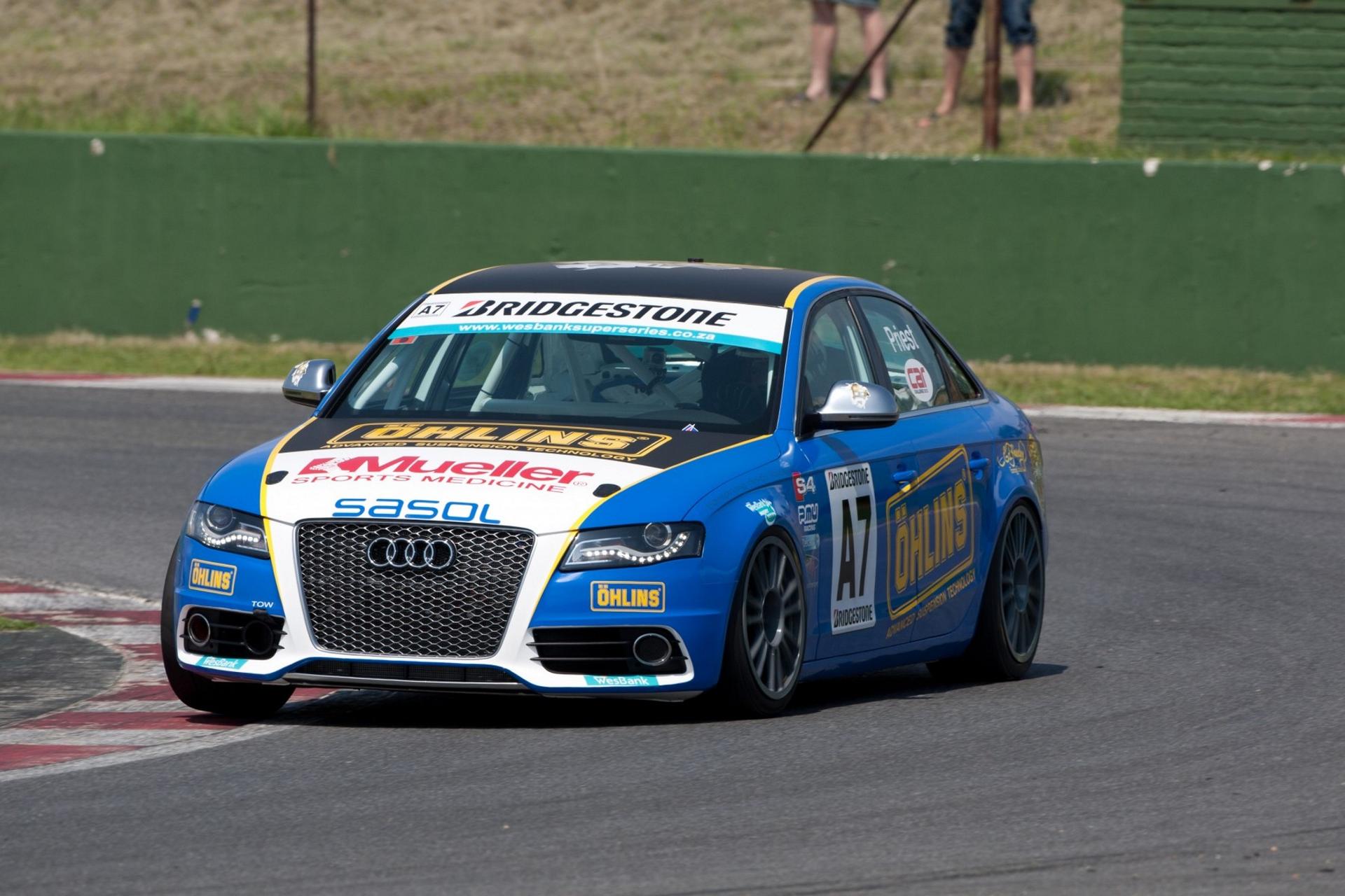 THE Audi S4 quattros will take to the track at Kyalami on Saturday, 23 February 2013