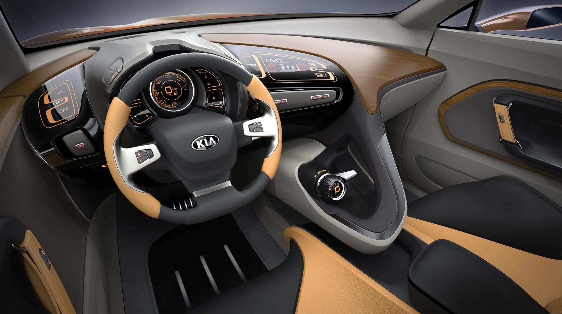 KIA Concept Car Inside