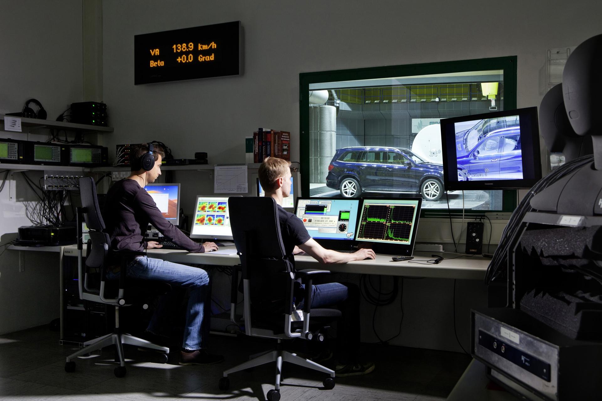 Dr. Teddy Woll, head of Mercedes Benz Aerodynamics