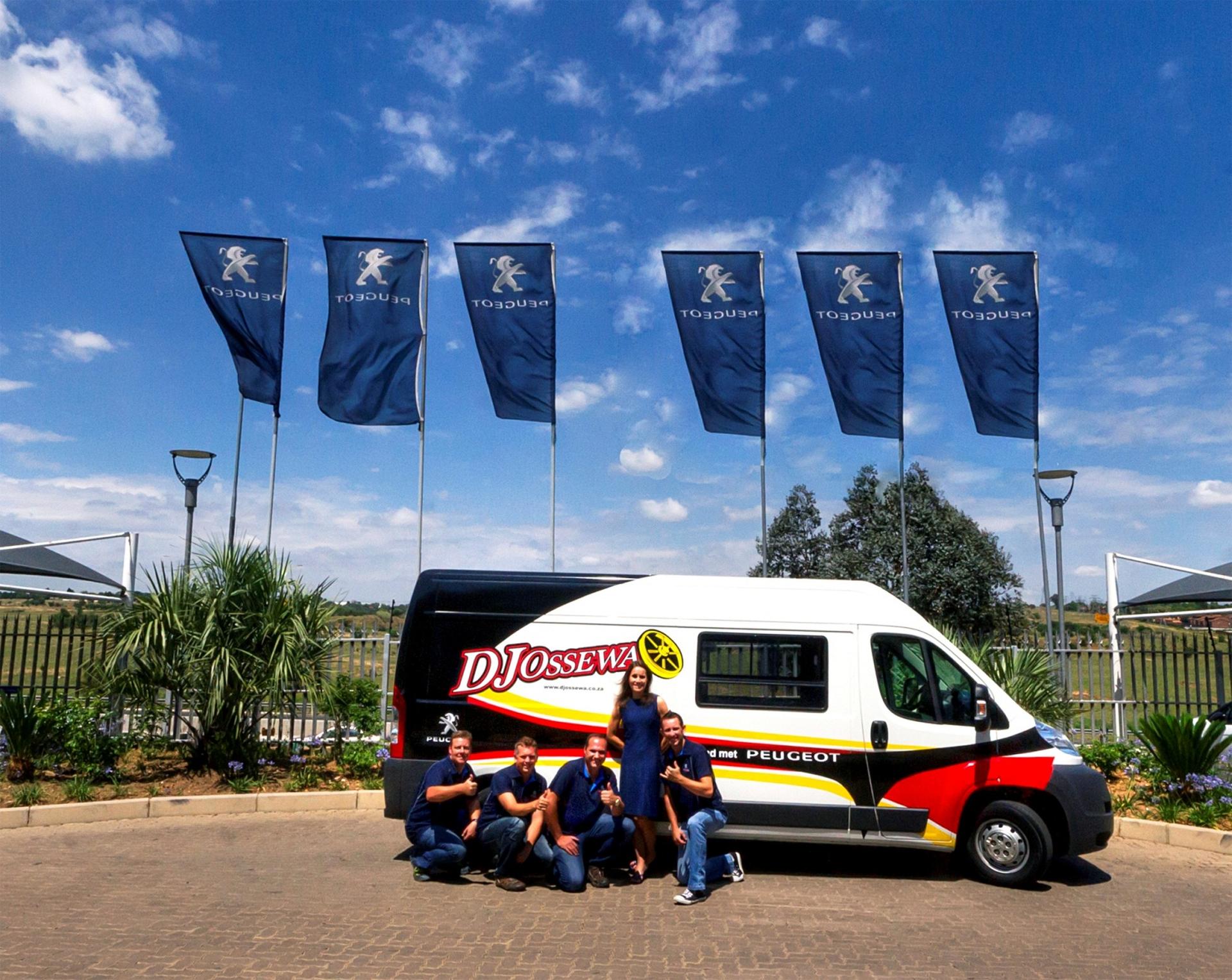 Peugeot South Africa and DJ Ossewa
