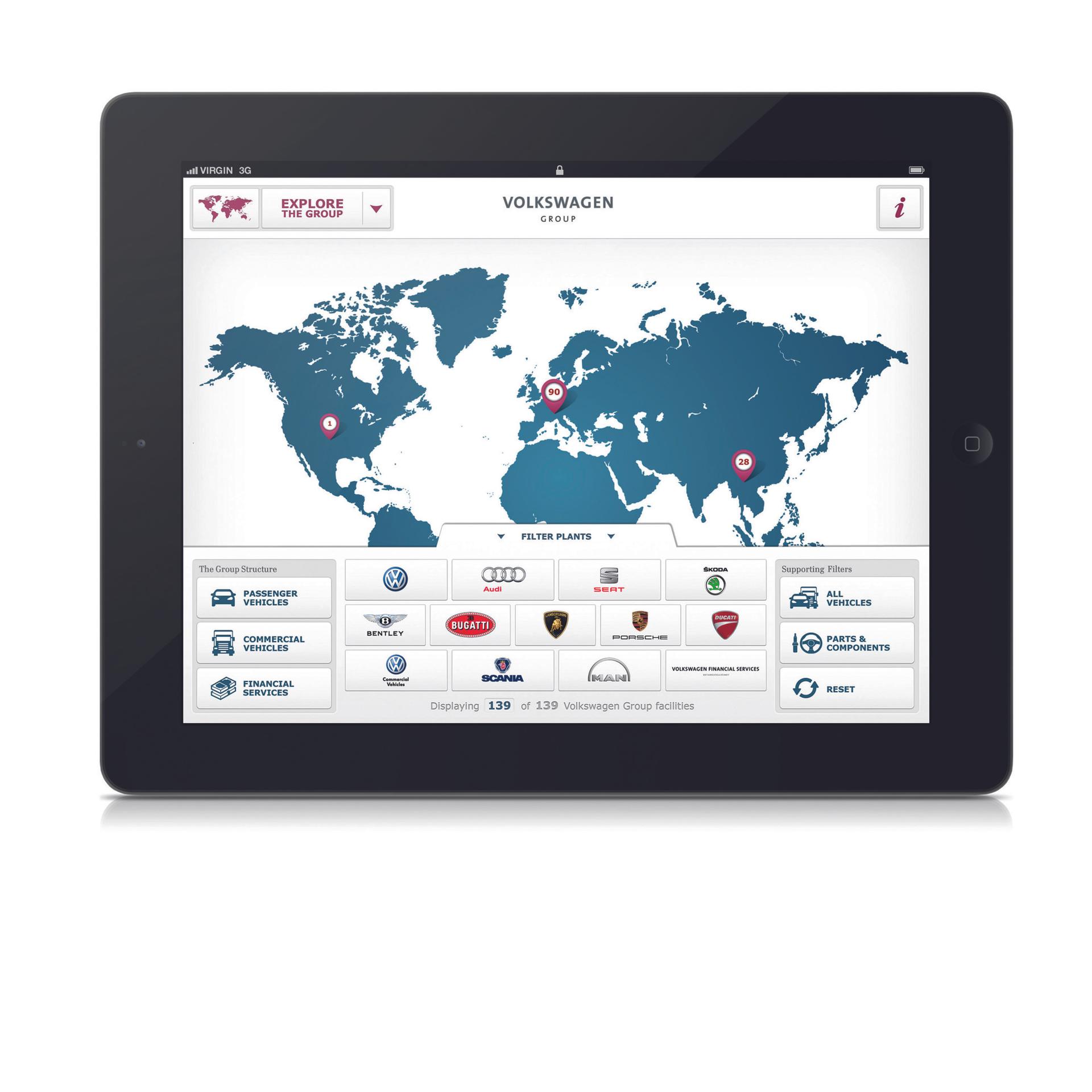 Volkswagen presents Group publications as apps