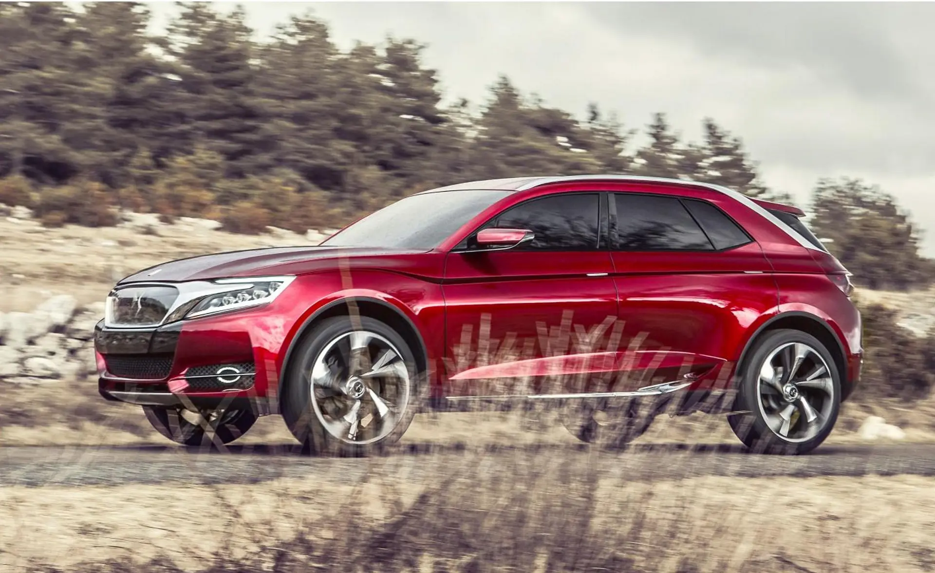 Citroen wild rubis concept car