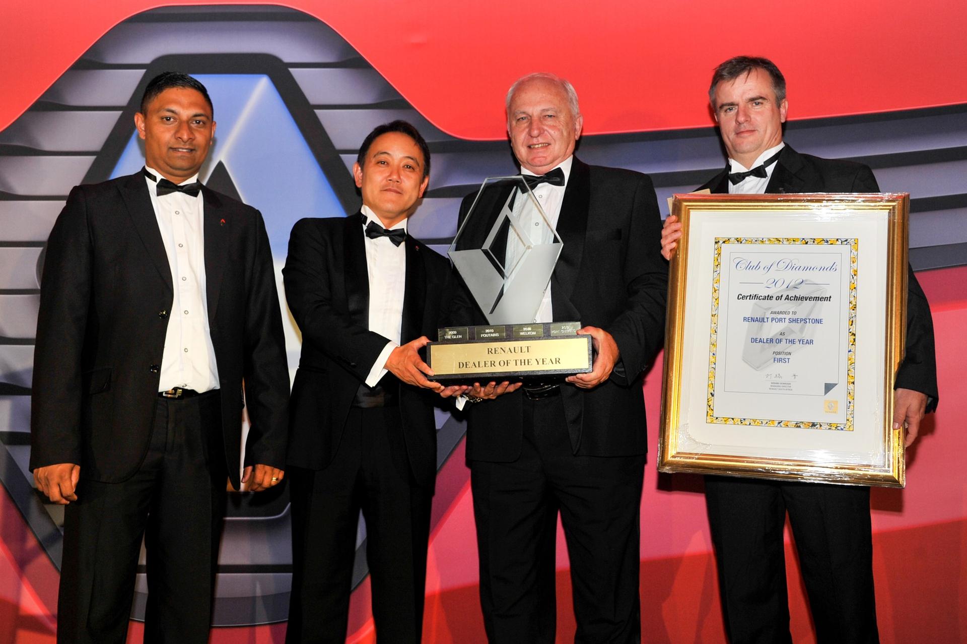 Renault SA salutes top dealers for 2012