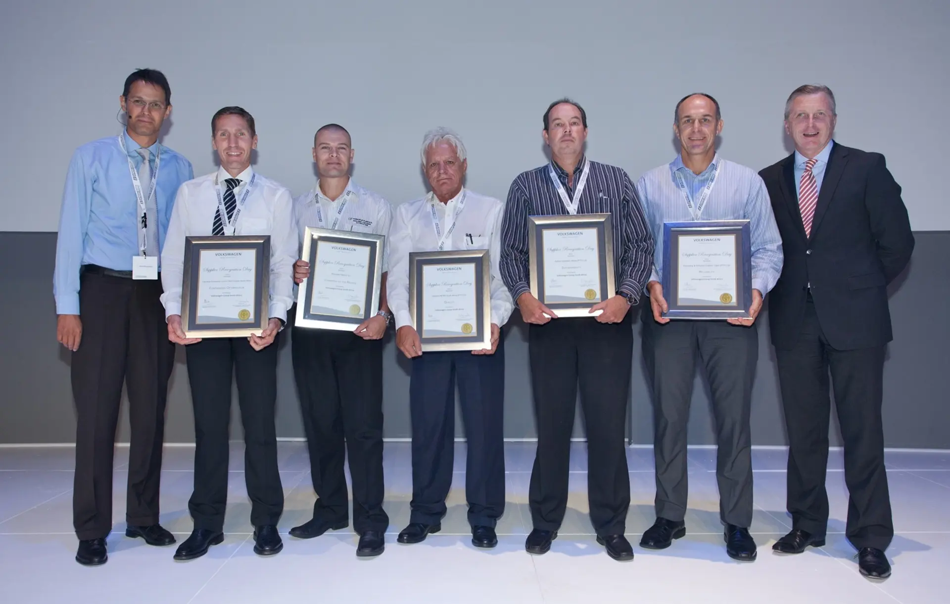 Volkswagen South Africa best suppliers recognised