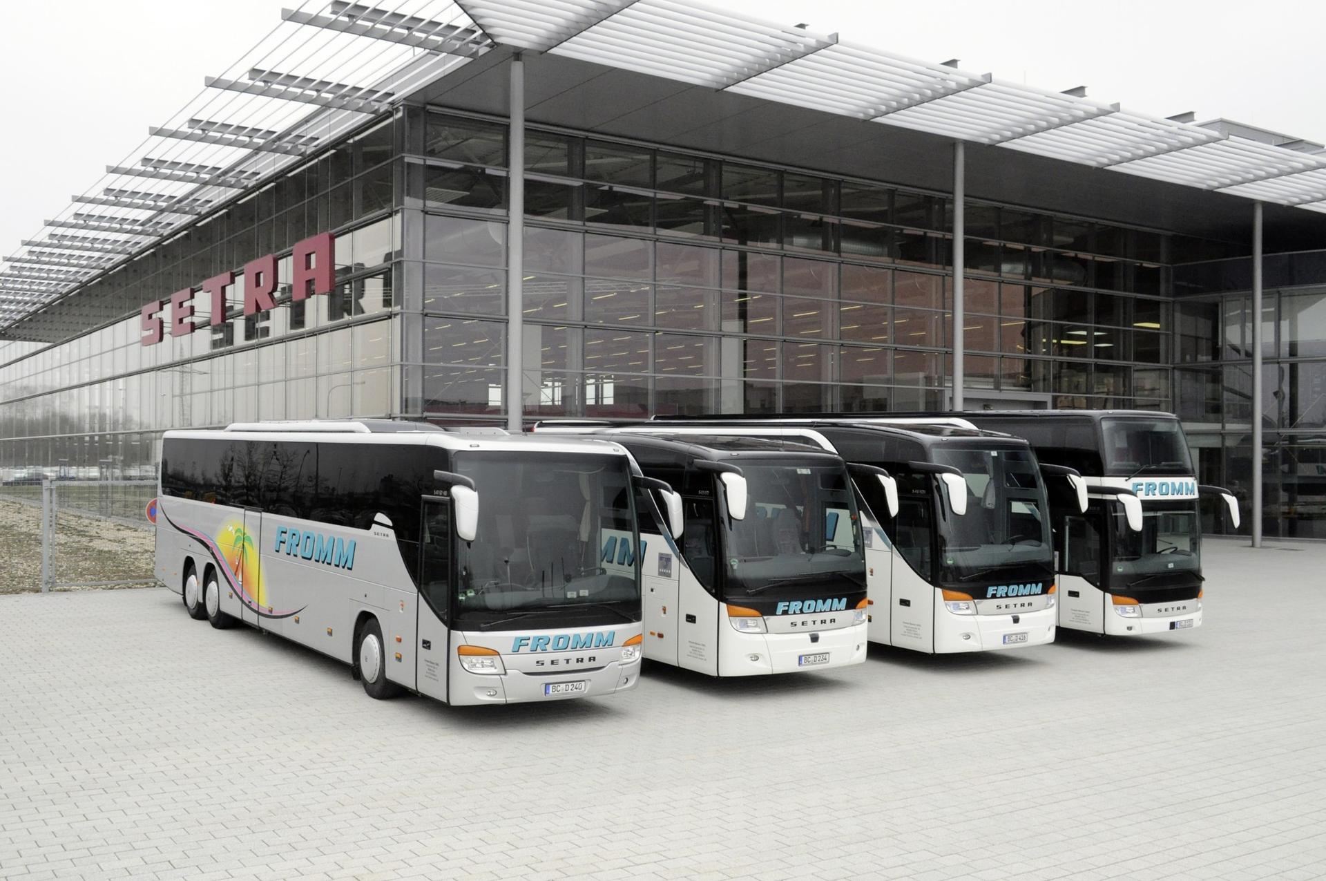 75th Setra coach helps rejuvenate Fromm Reisen fleet