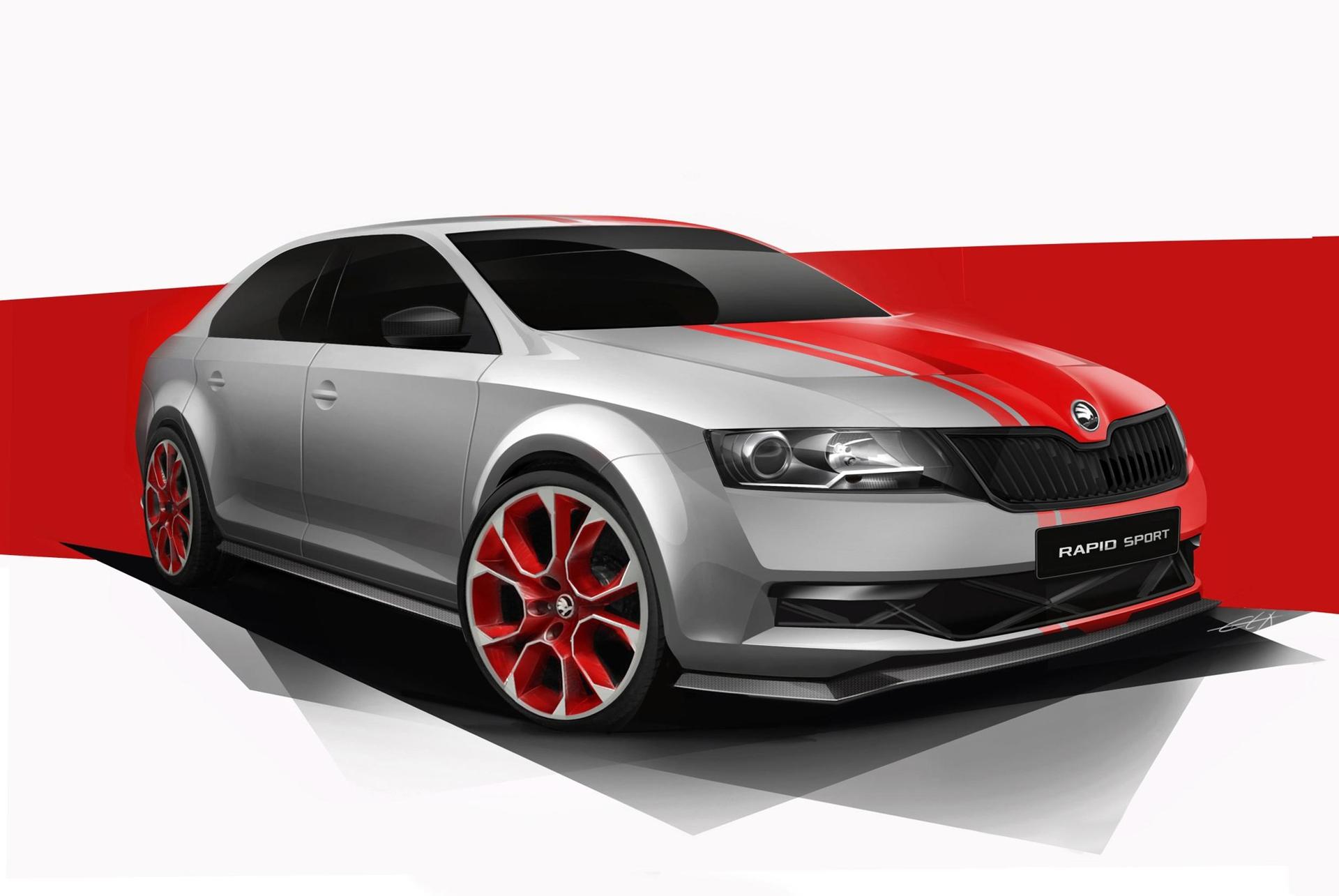 ŠKODA RAPID SPORT CONCEPT CAR TO CELEBRATE ITS WORLD PREMIERE AT WÖRTHERSEE