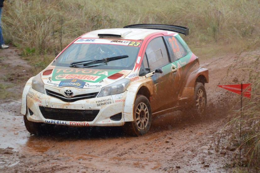 First Gauteng appearance for new Toyota Yaris S2000 rally car