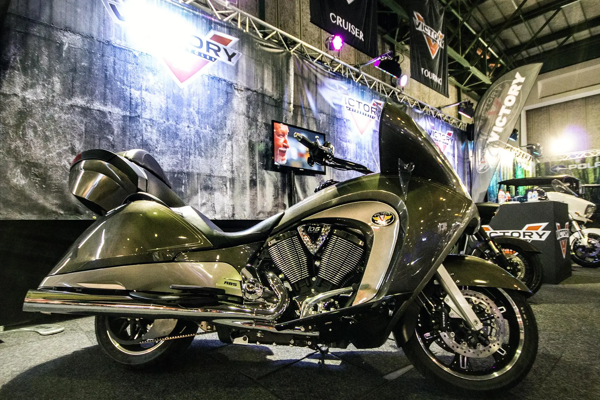 Victory johannesburg motorcycle show 2012 01
