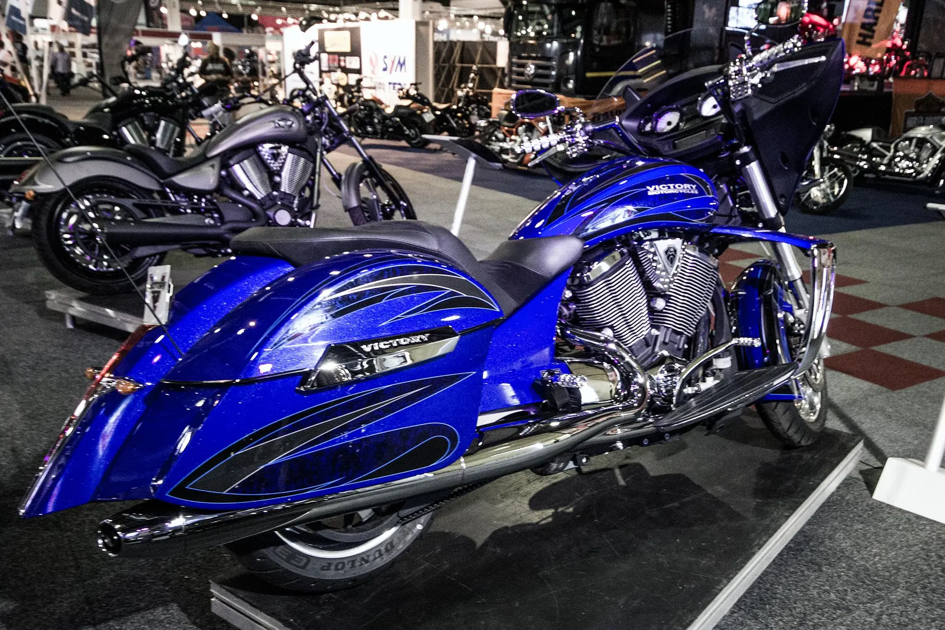 Victory johannesburg motorcycle show 2012 09