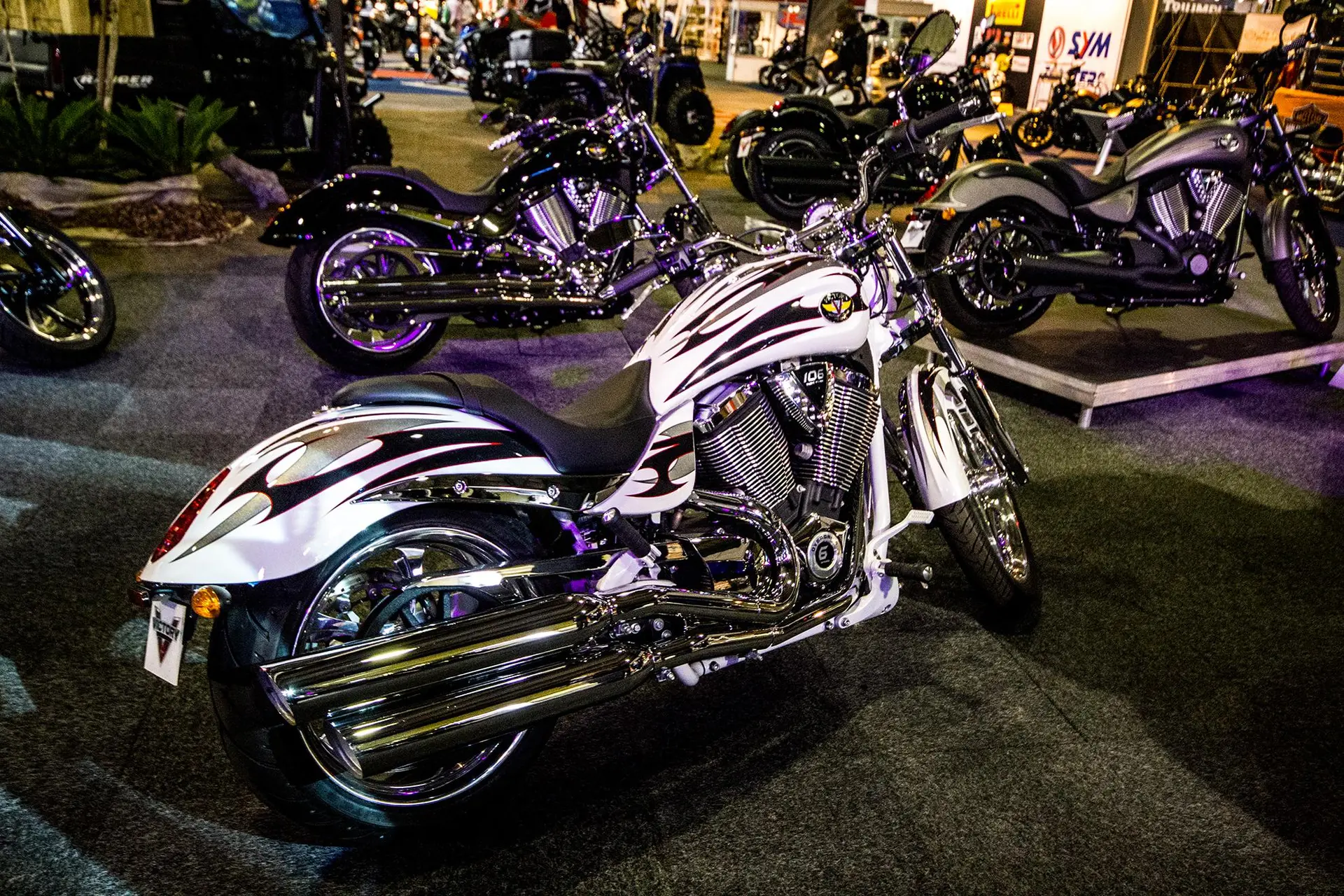 Victory johannesburg motorcycle show 2012 13