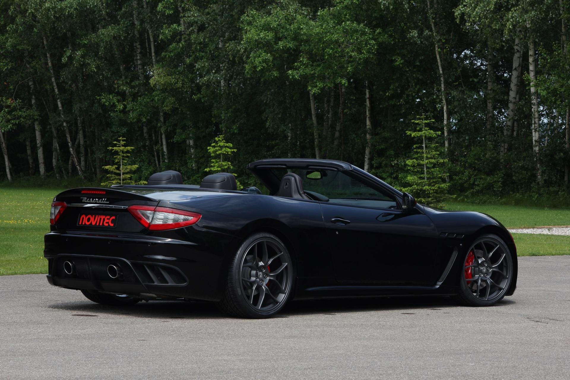 Maserati GranCabrio MC with supercharged V8 engine