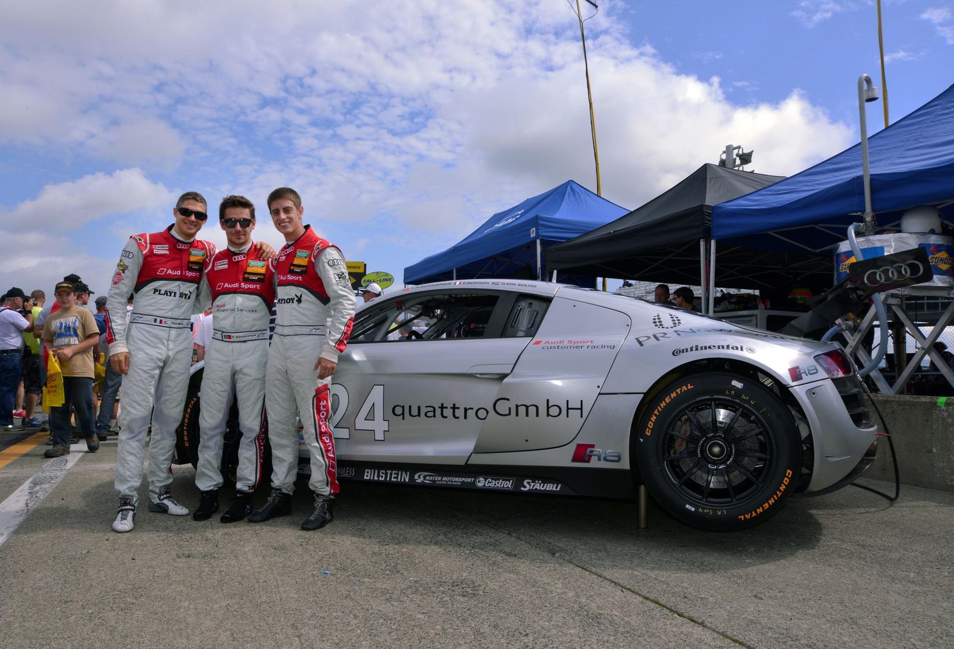 Audi R8 GRAND-AM makes successful return at Watkins Glen