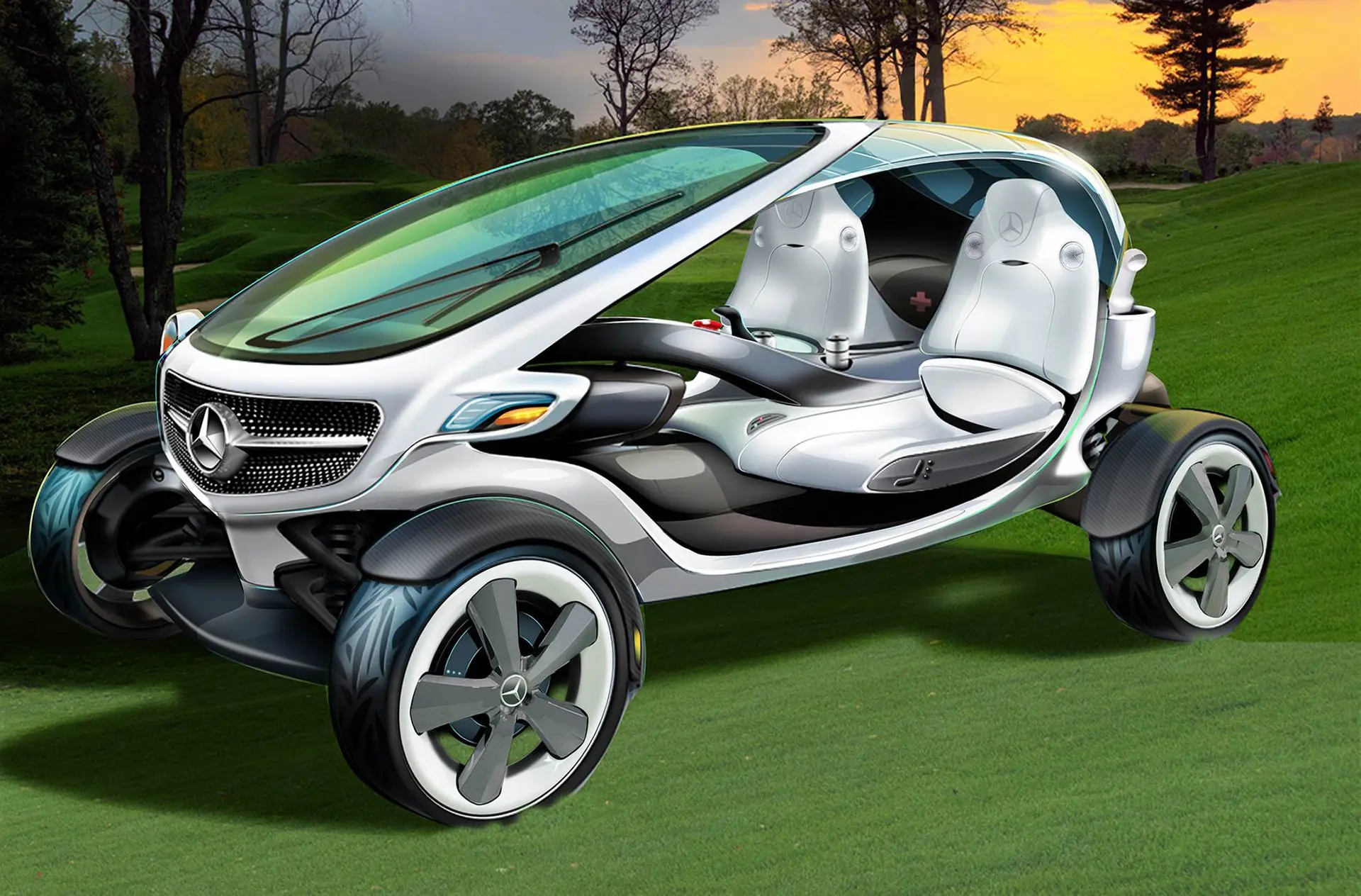 Mercedes-Benz Golf Cart