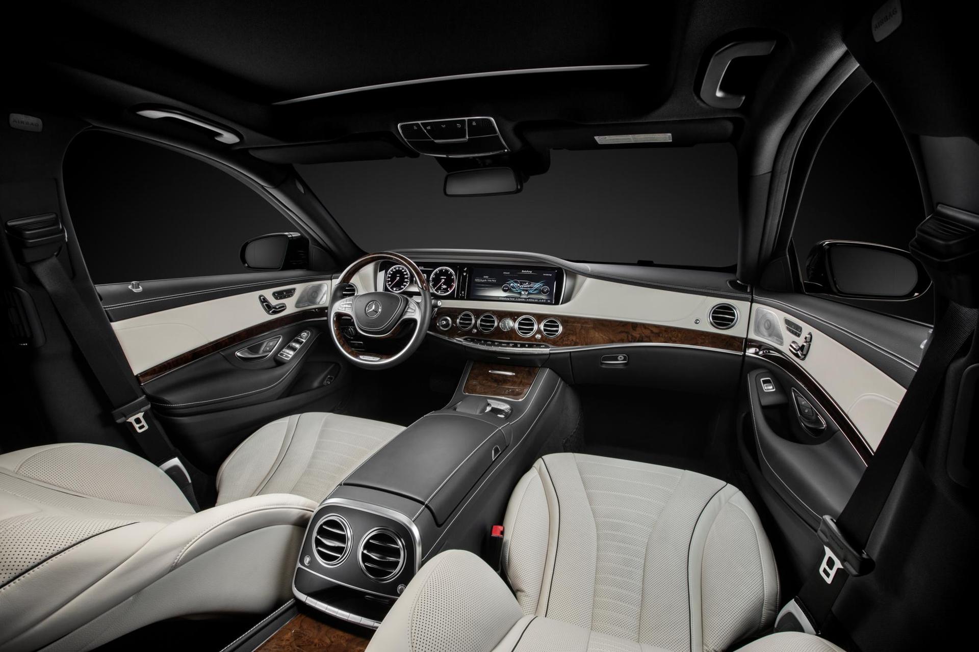 Mercedes-Benz S-Class Interior design: Visual breadth and calm solidity