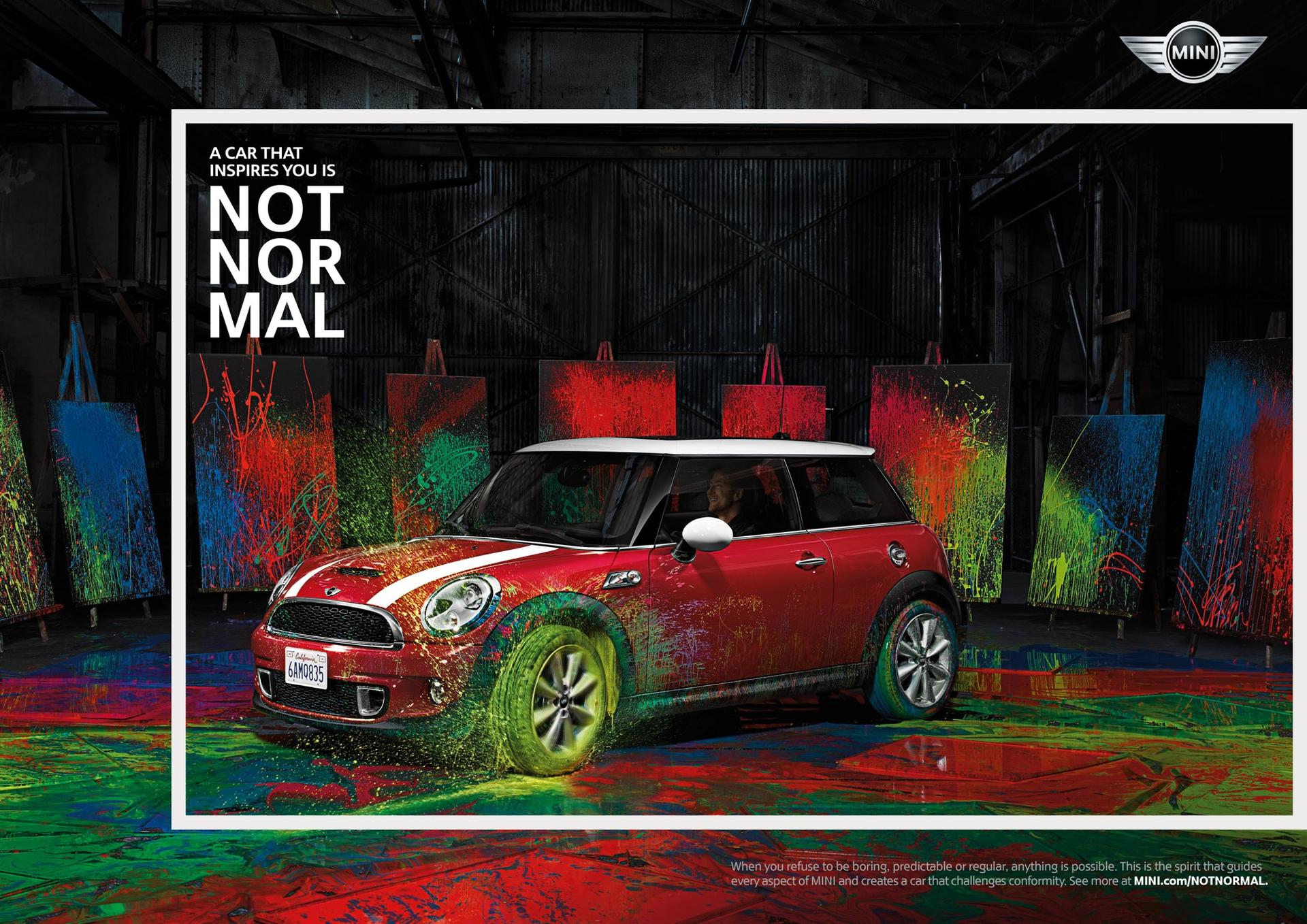 NOT NORMAL – MINI brand campaign