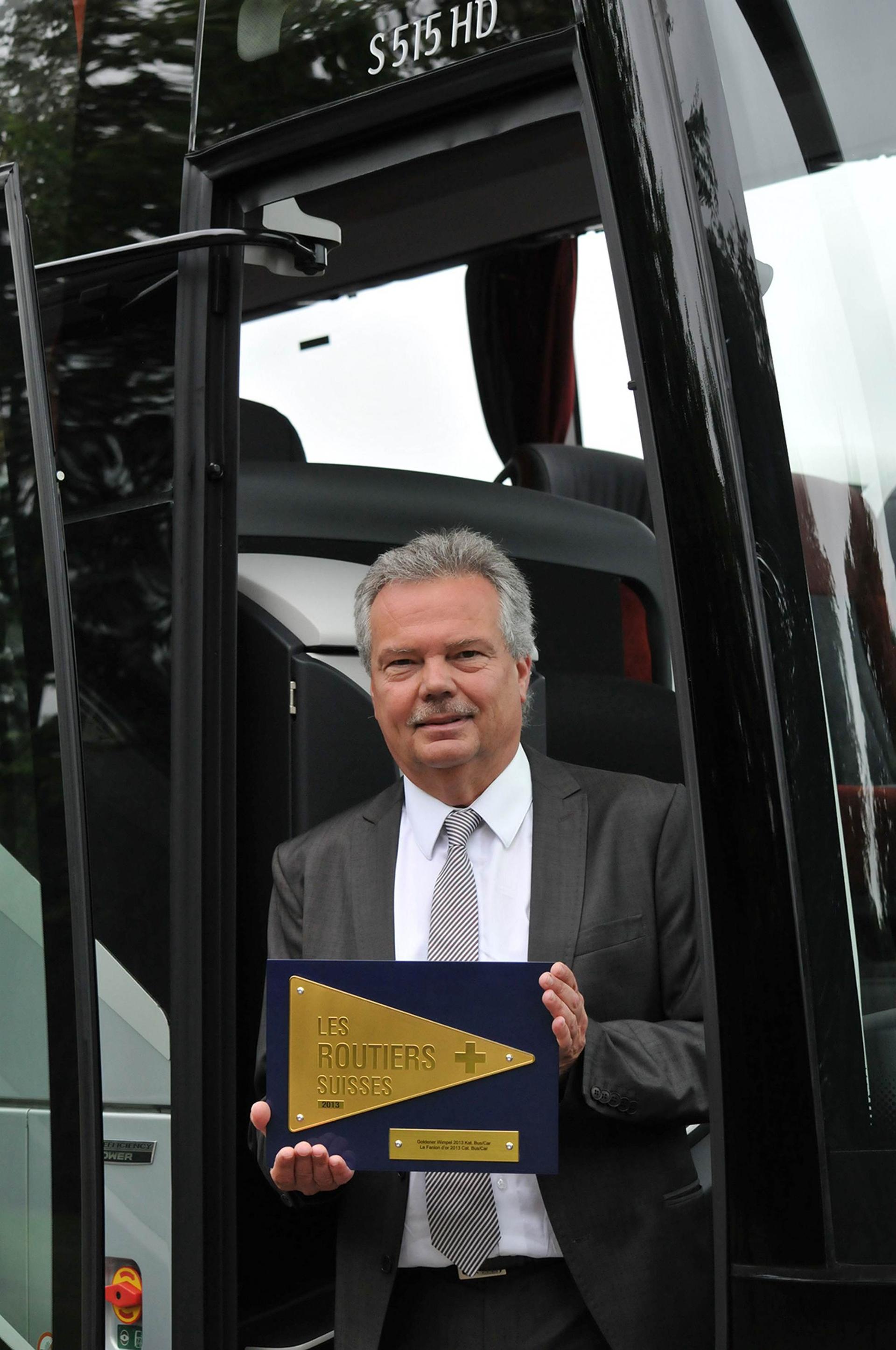 Setra wins readers award in Switzerland