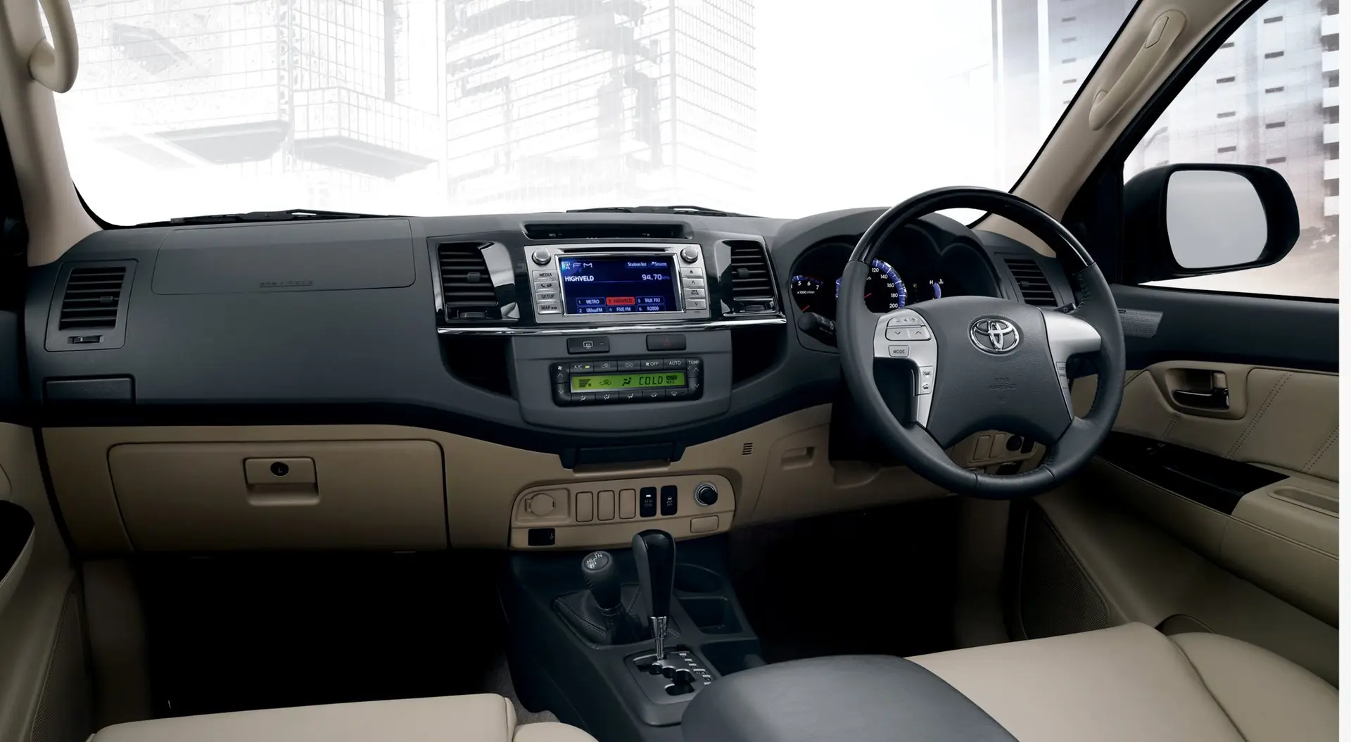 Toyota Fortuner LTD Interior