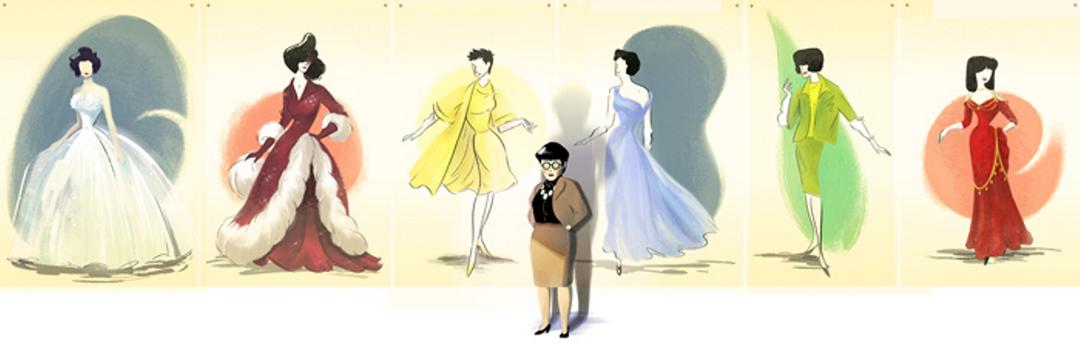 Edith Head Google Doodle