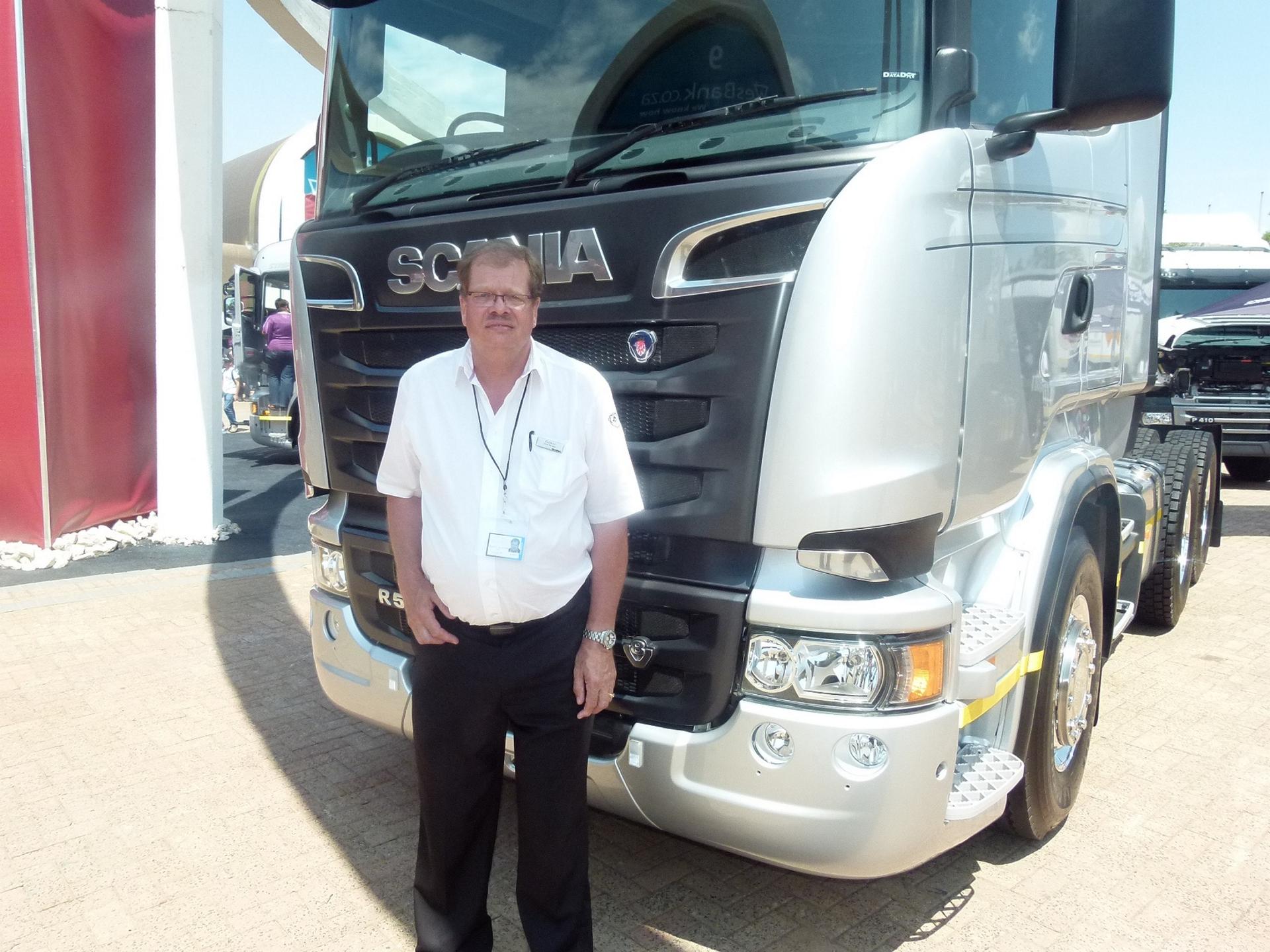 Scania at the Johannesburg Motor Show
