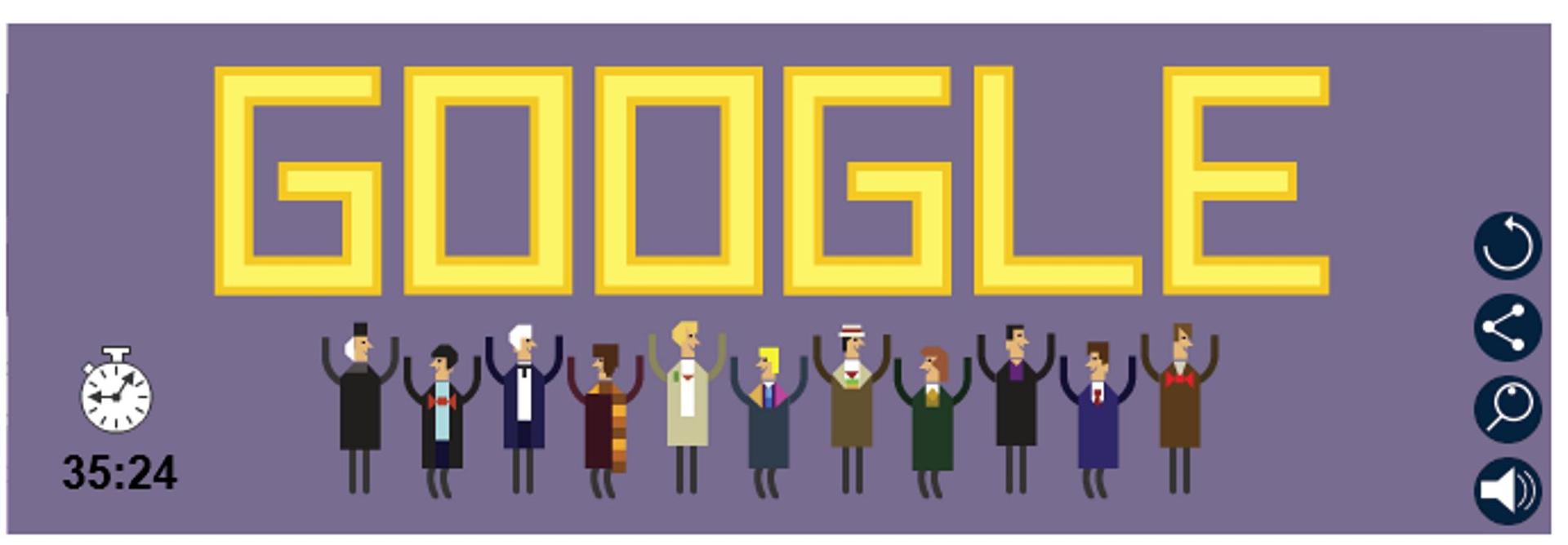 How to play the Doctor Who Google Game