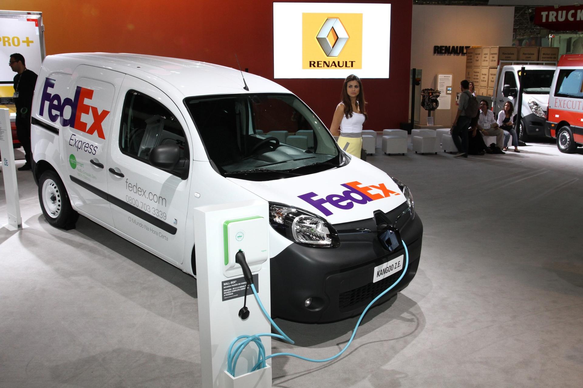 FedEx equips Brazilian subsidiary with Kangoo Z.E.