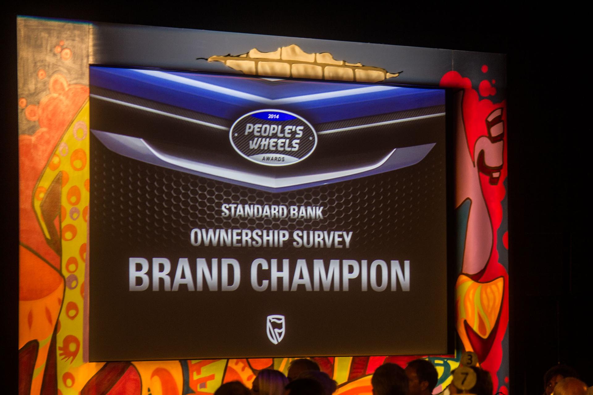 Range Rover Standard Bank People’s Wheels Awards 2014