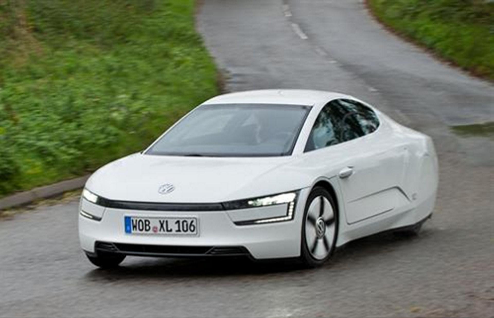 VOLKSWAGEN XL1 CLAIMS BBC TOPGEAR MAGAZINE INNOVATION AWARD