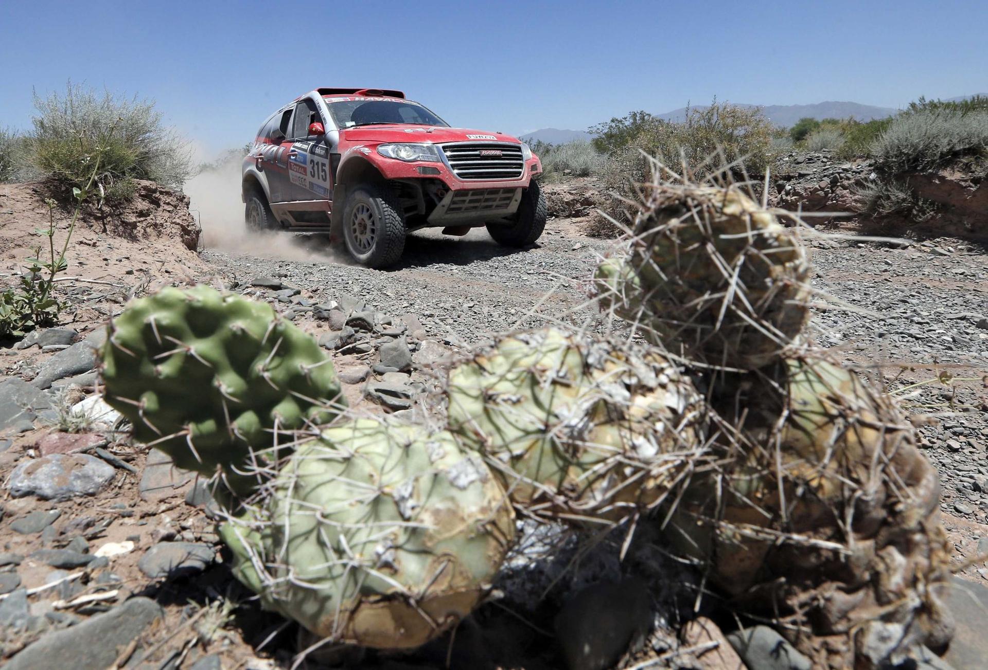 Dakar 2014 – Heartbrake for GWM HAVAL