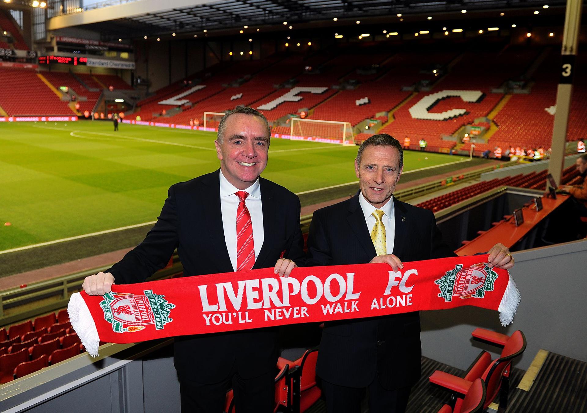 Liverpool Football club and Vauxhall Motors