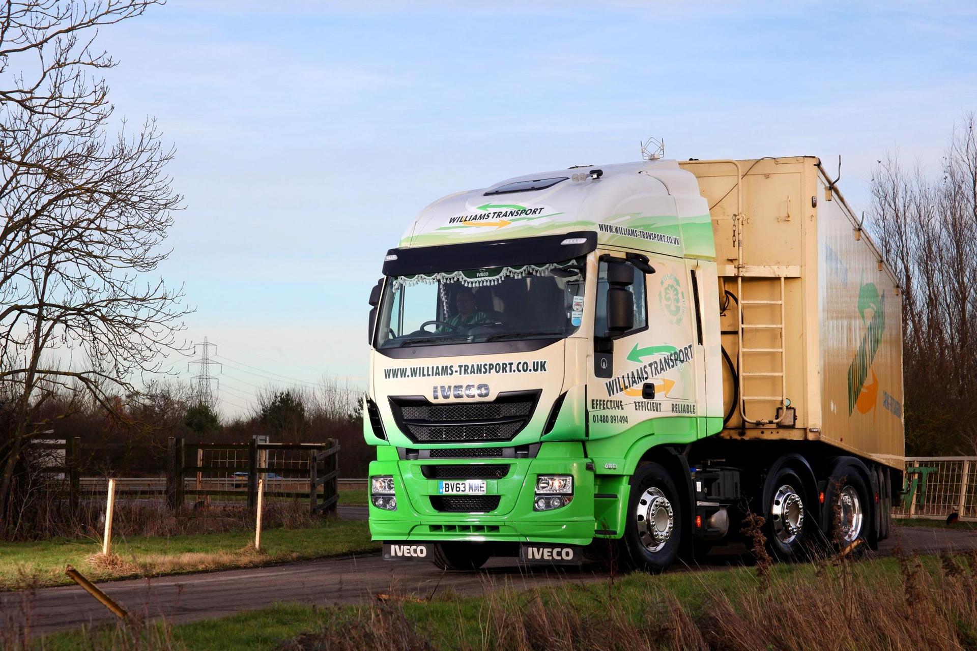 Iveco Stralis Hi-Way Trucks impress at the Pumps