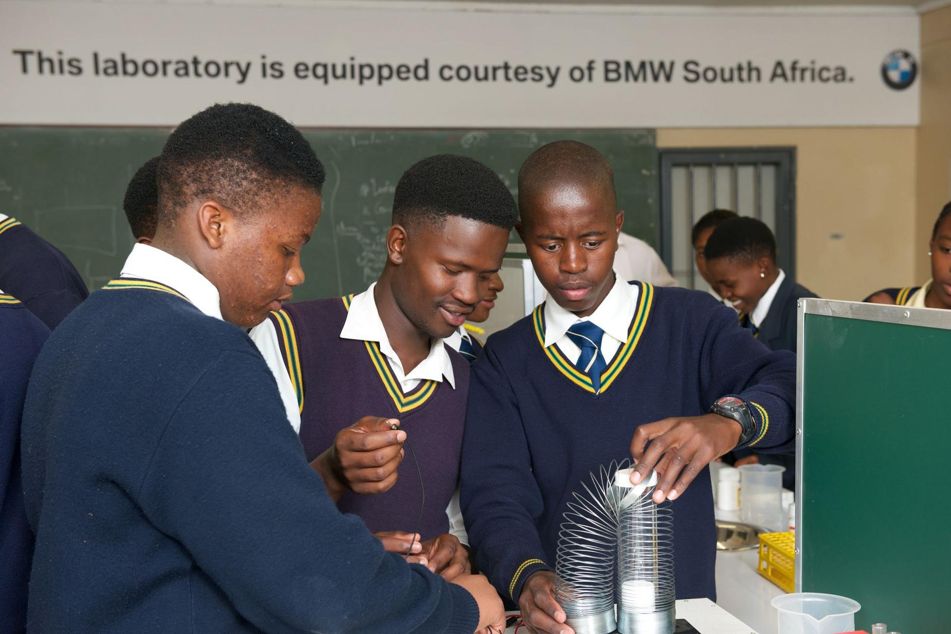BMW South Africa’s Maths, Science and Technology Excellence Project outperformed the national average
