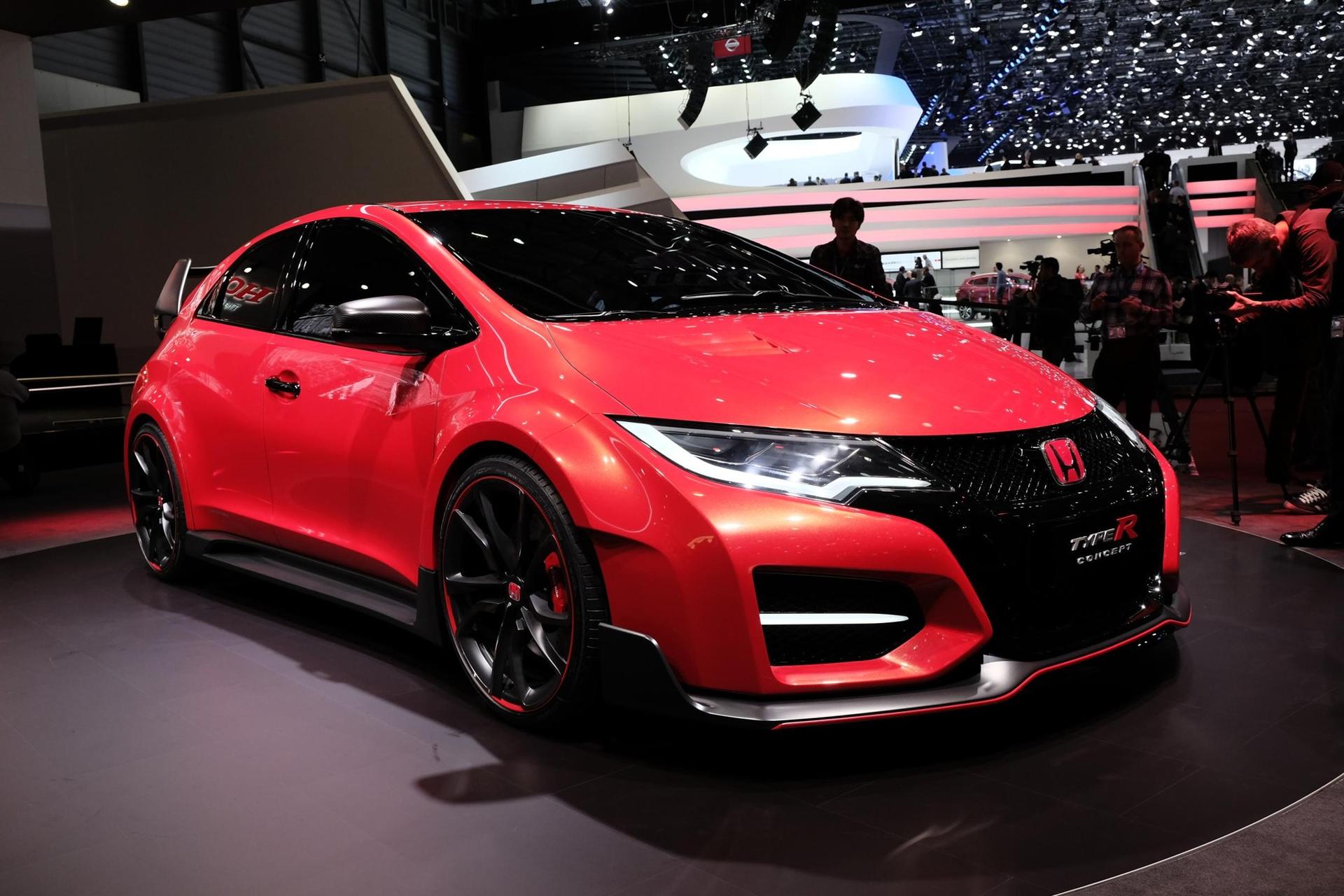 Honda unveils the new Civic Type R Concept at Geneva Motor Show