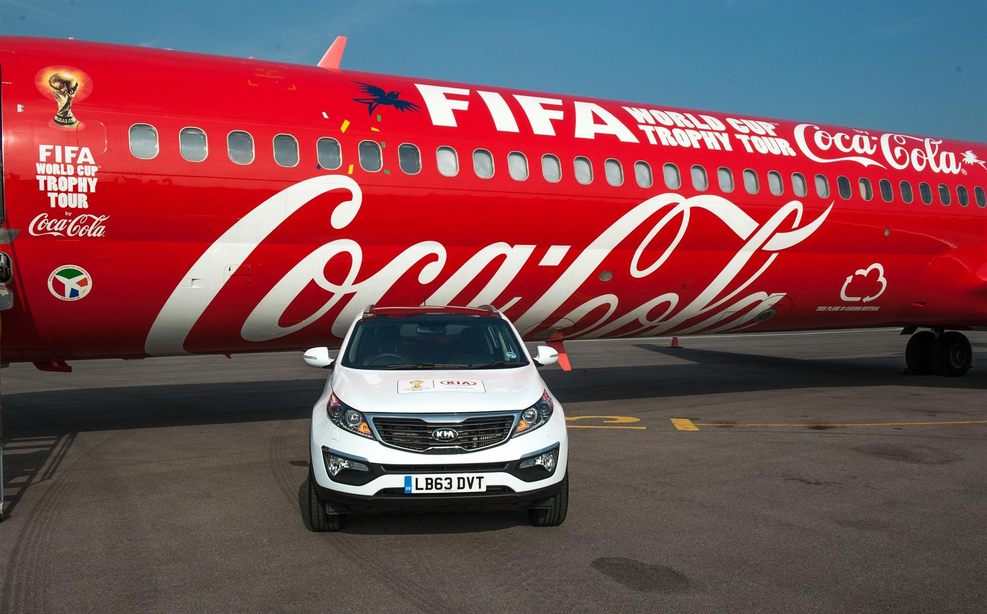 KIA UK FIFA World Cup Trophy Tour Coca-Cola