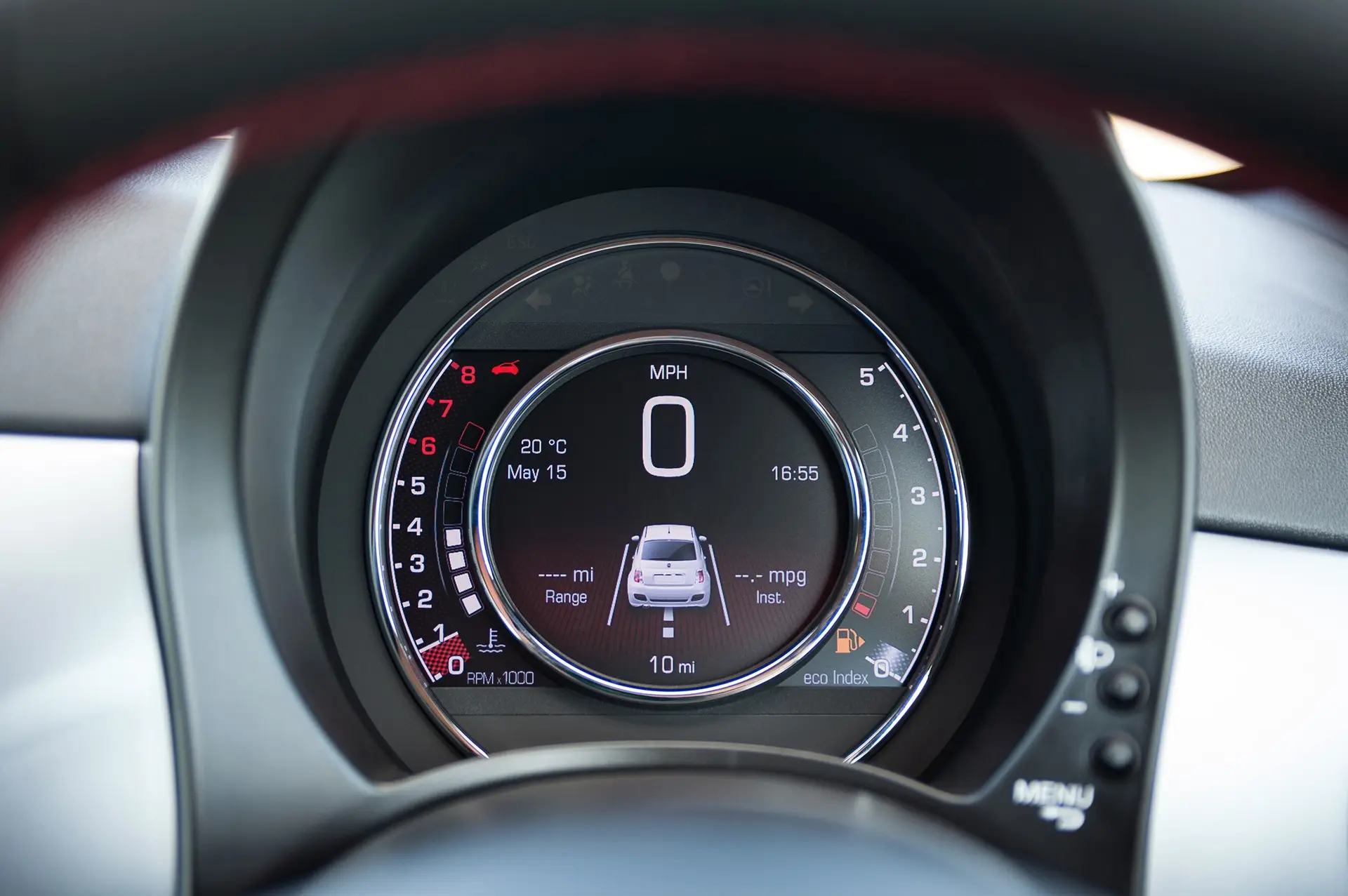 FIAT_500-Speedometer