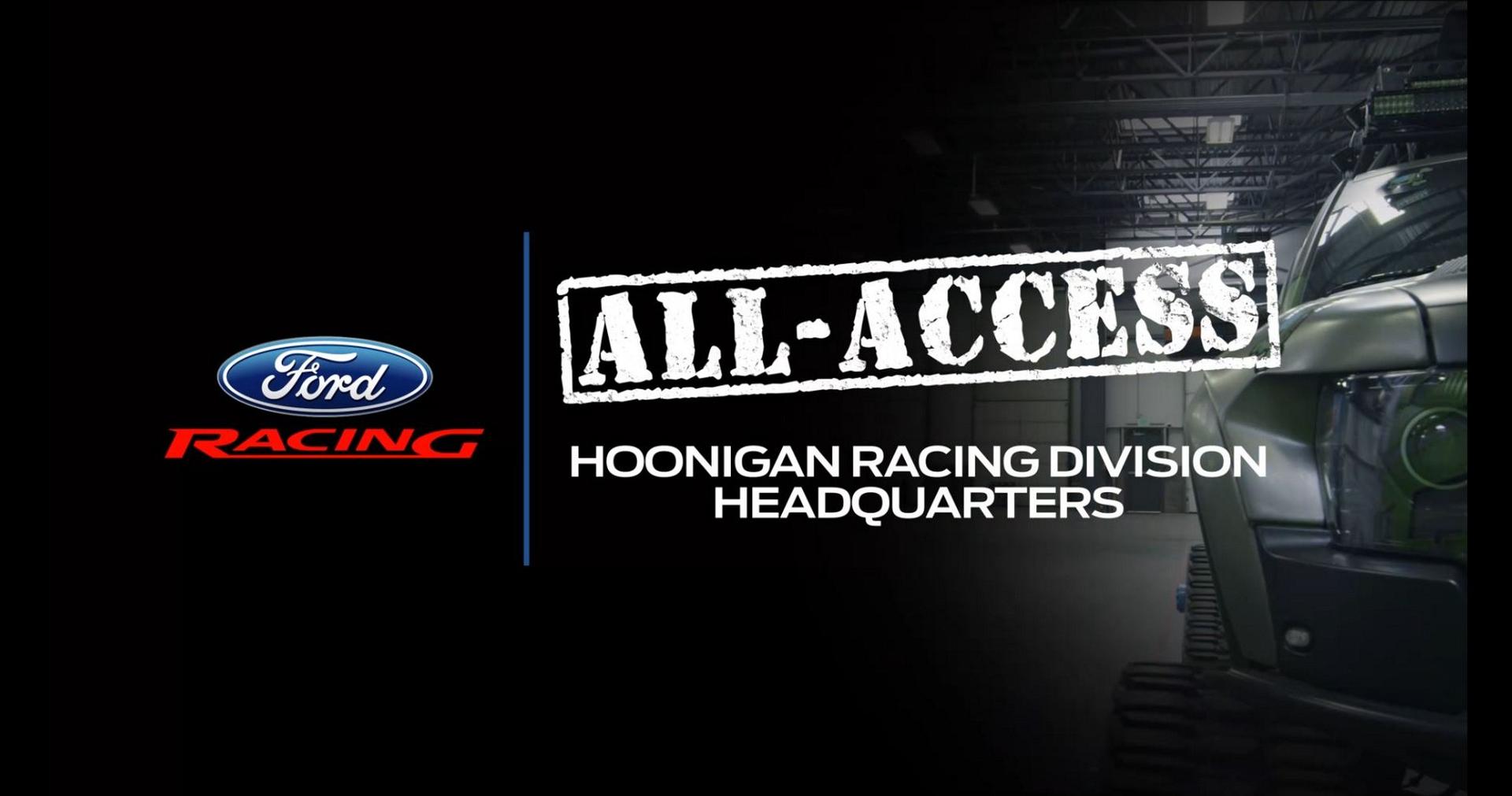 Ken Block Ford Racing visits Hoonigan Racing