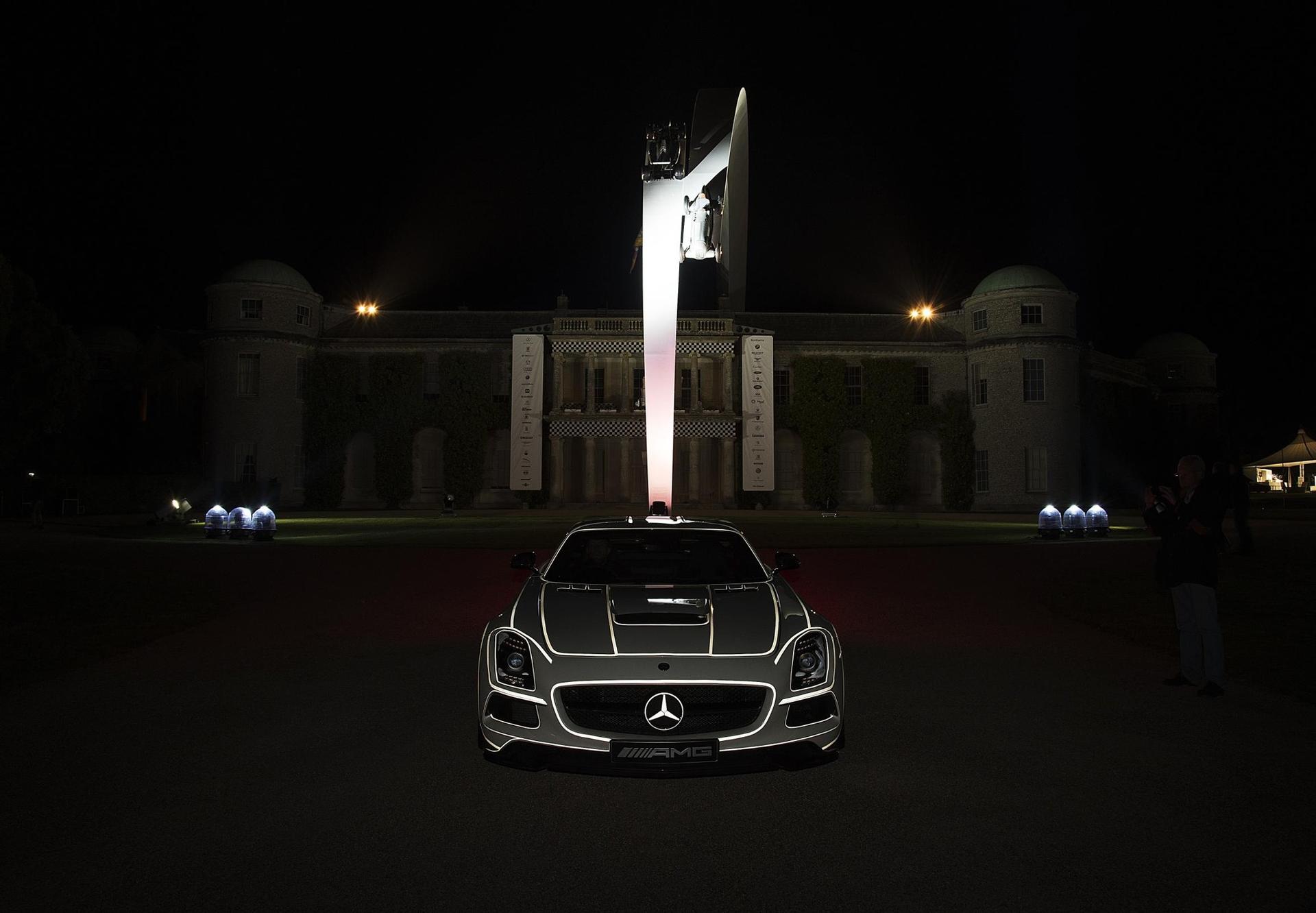 2014 Goodwood Festival of Speed – Mercedes-Benz Sculpture