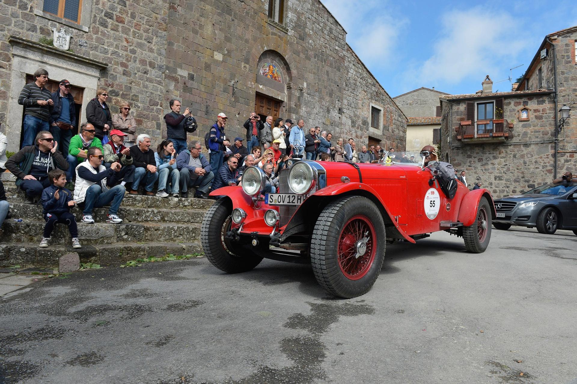 Legendary Mercedes-Benz C 111 car to line up for the 2014 Silvretta Classic