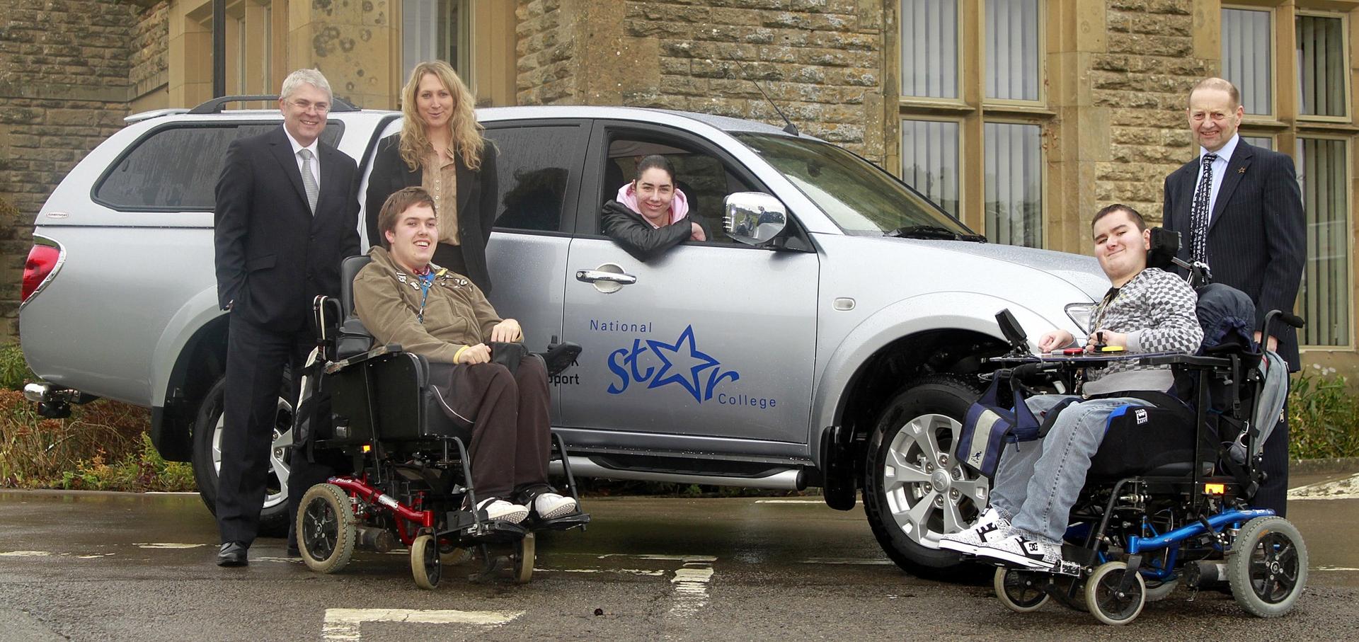 MITSUBISHI MOTORS HELPING TO CHANGE LIVES AT NATIONAL STAR COLLEGE