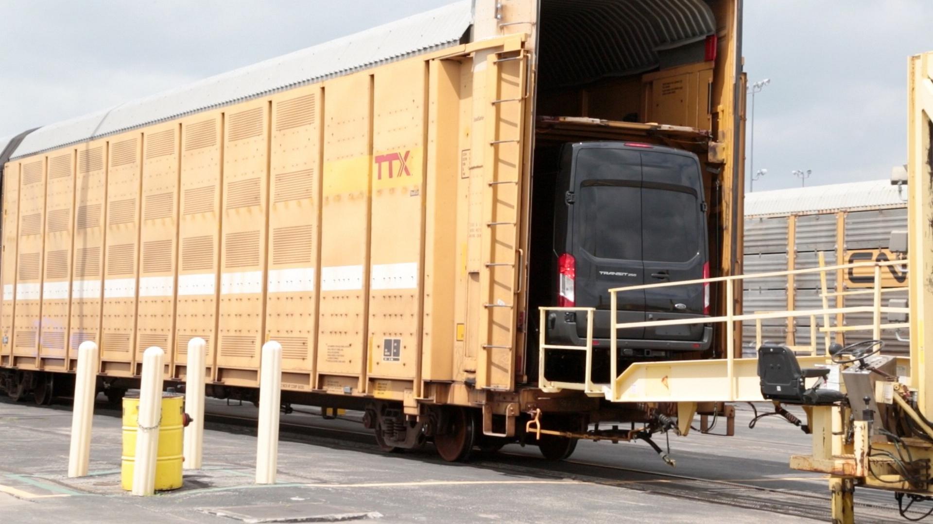 Ford Transit Railroad North American Distribution