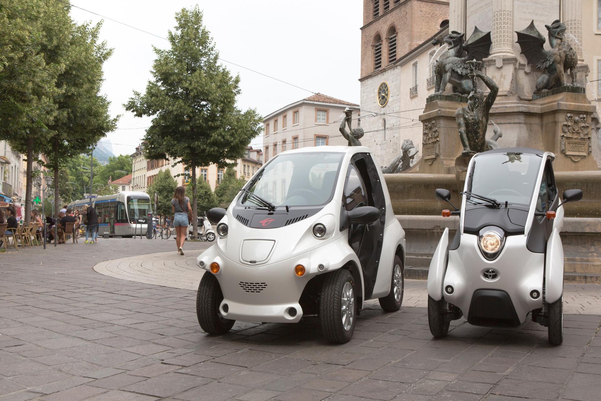Toyota I-Road makes City of Grenoble a smart city
