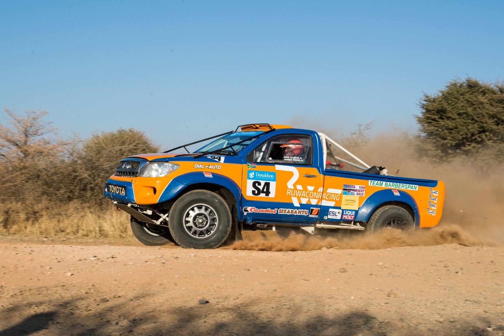 Taylor and Murphy win Toyota Kalahari Botswana 1000 Desert Race