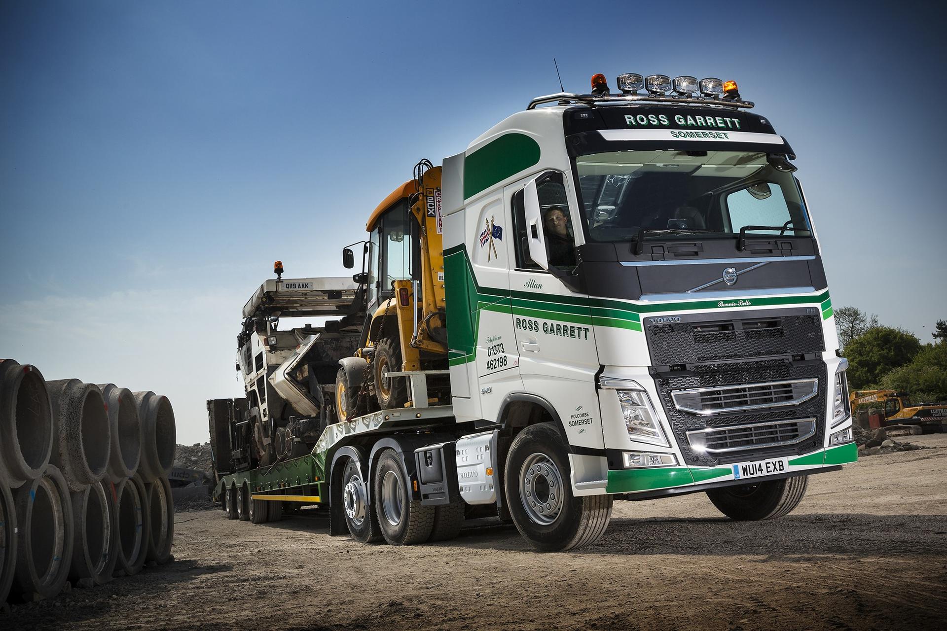 Ross Garrett get Volvo Trucks