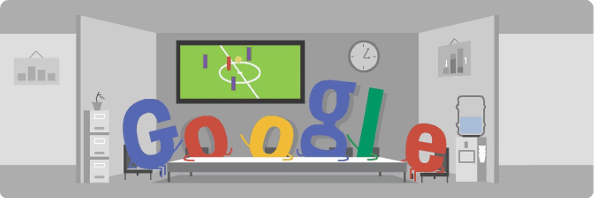 World Cup 2014 – Netherlands vs Chile – Google Doodle