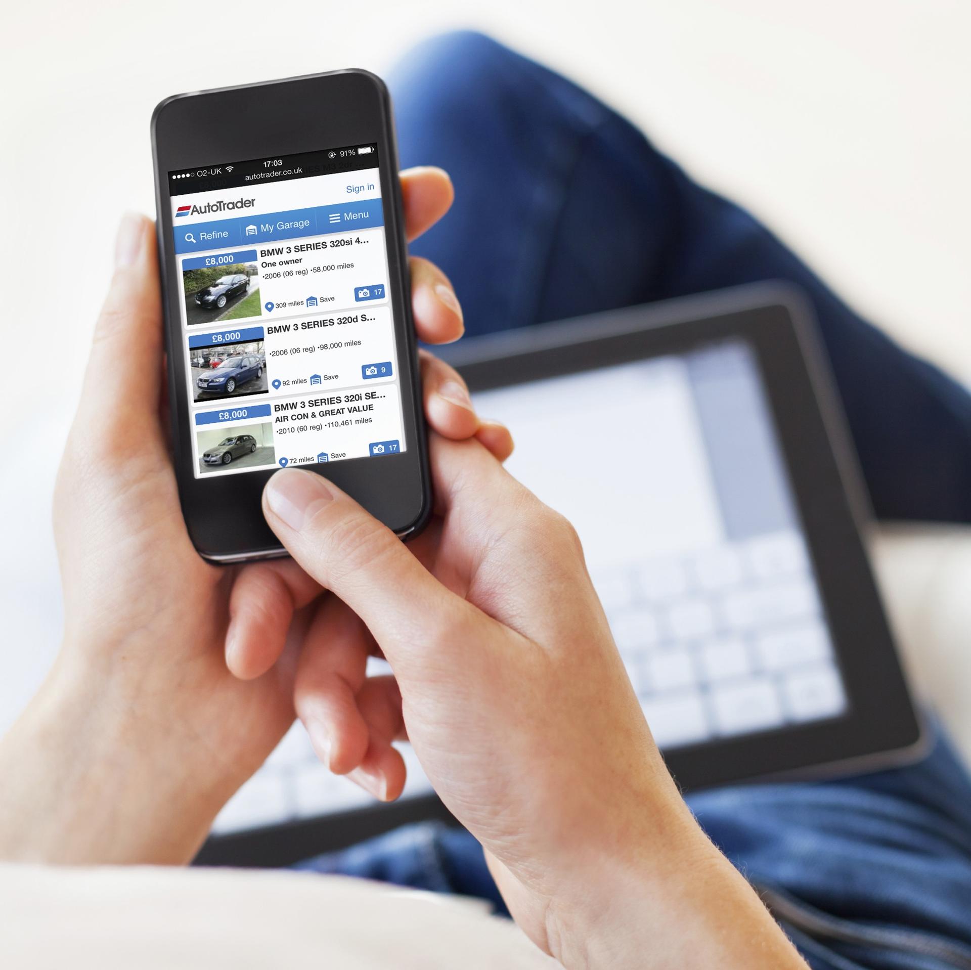 Auto Trader Mobile Users now more than their PC users
